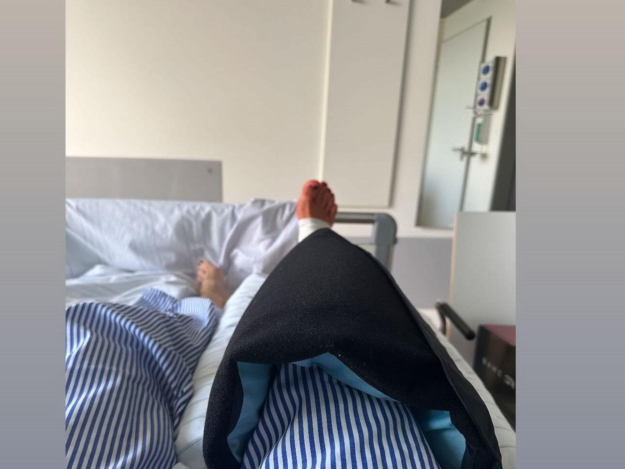Die „Punkt 12“-Moderatorin Katja Burkard musste operiert werden.