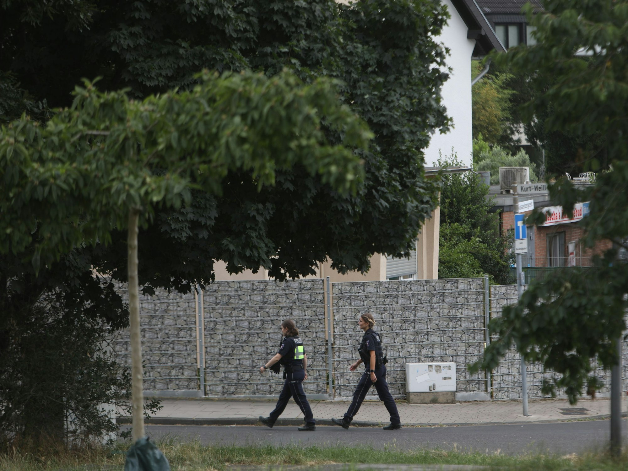 Ein bewaffneter Mann verschanzte sich in Bocklemünd.