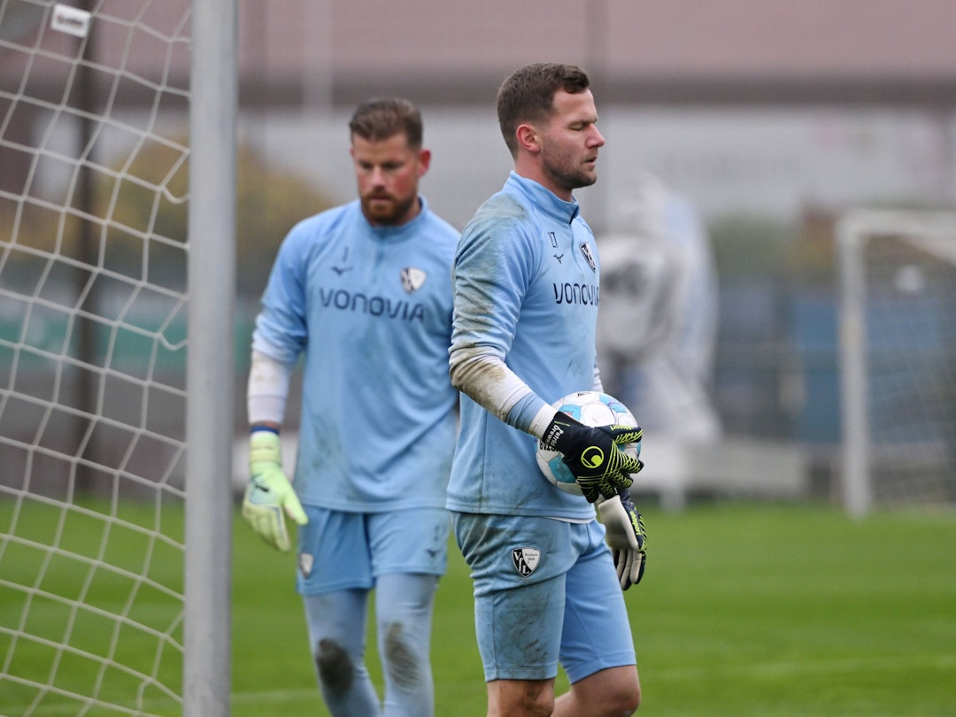 Patrick Drewes und Timo Horn im Training des VfL Bochum.