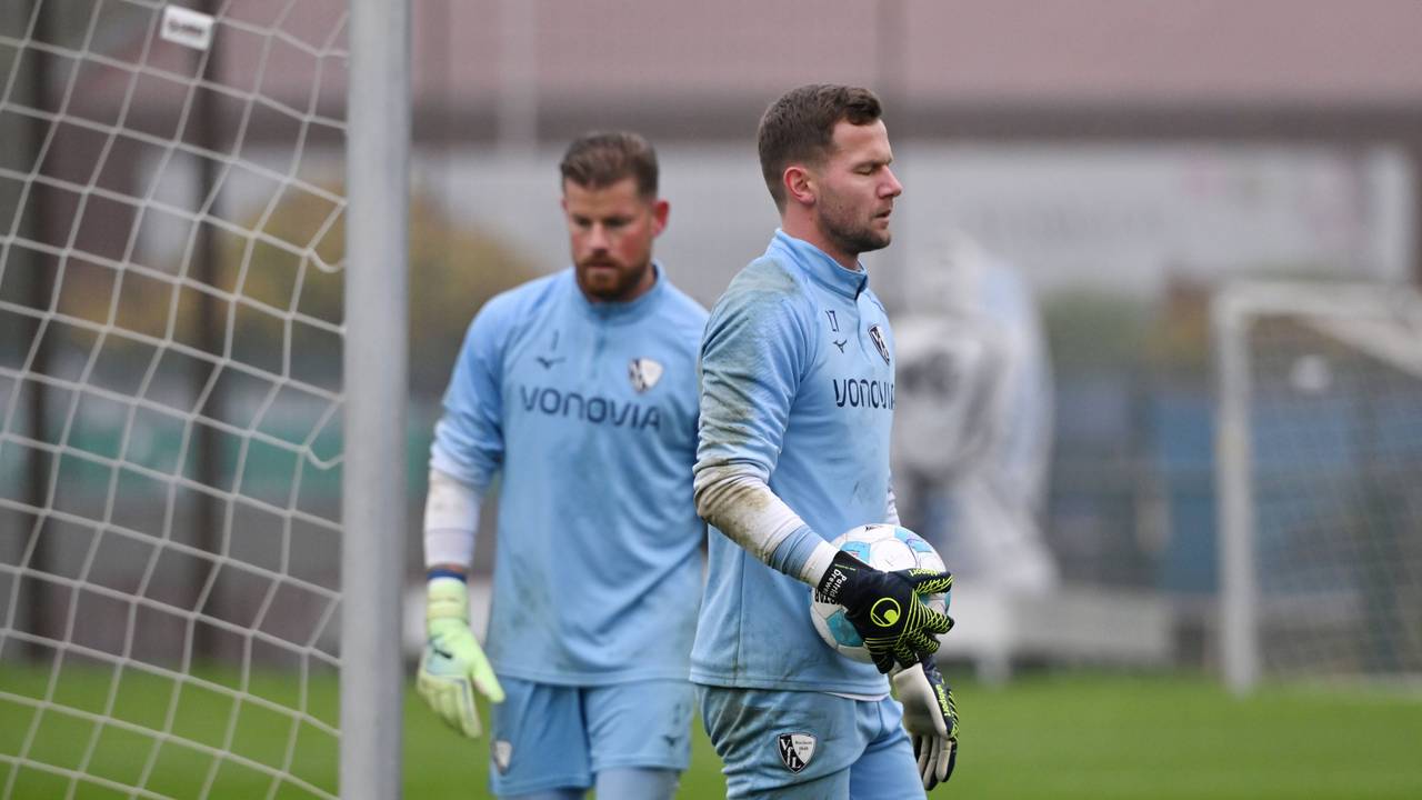 Patrick Drewes und Timo Horn im Training des VfL Bochum.