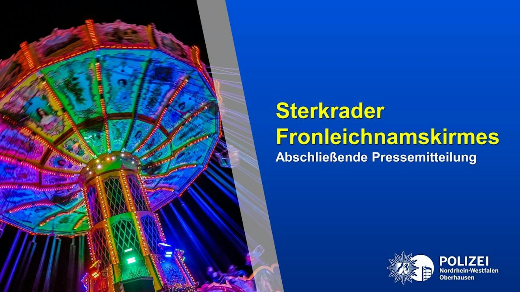 Impressionen von der Fronleichnamskirmes in Oberhausen-Sterkrade, die vom 18. bis 23. Juni 2025 stattfand