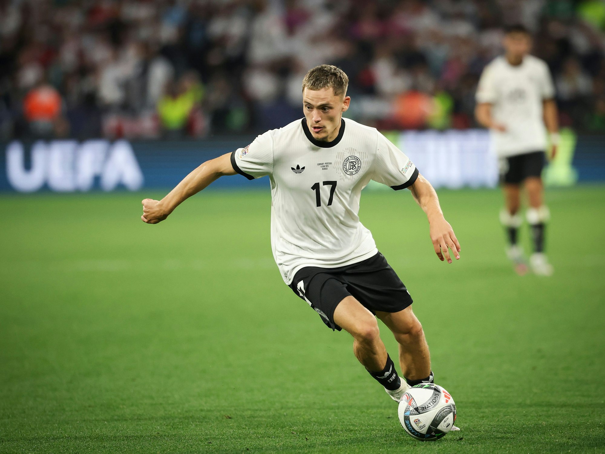 Deutschlands Florian Wirtz in Aktion.