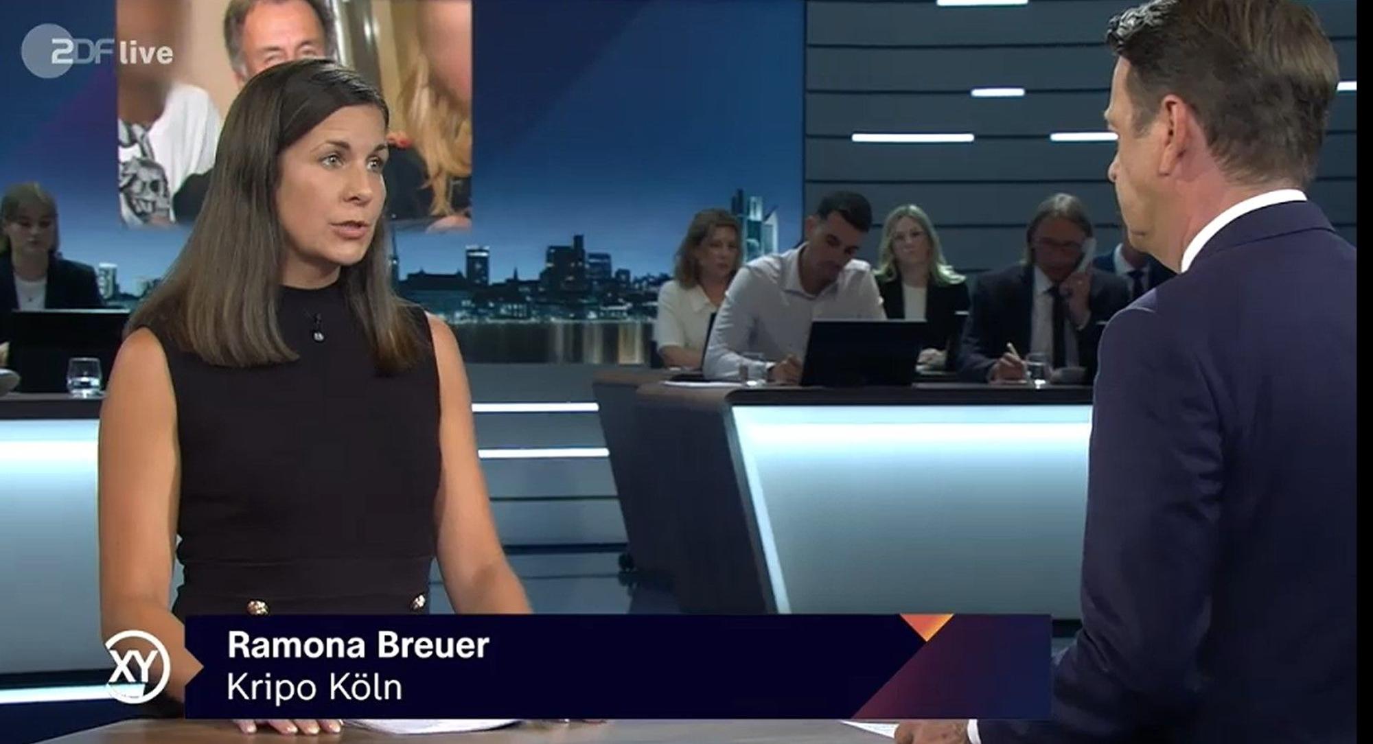 Ramona Breuer von der Kripo Köln.