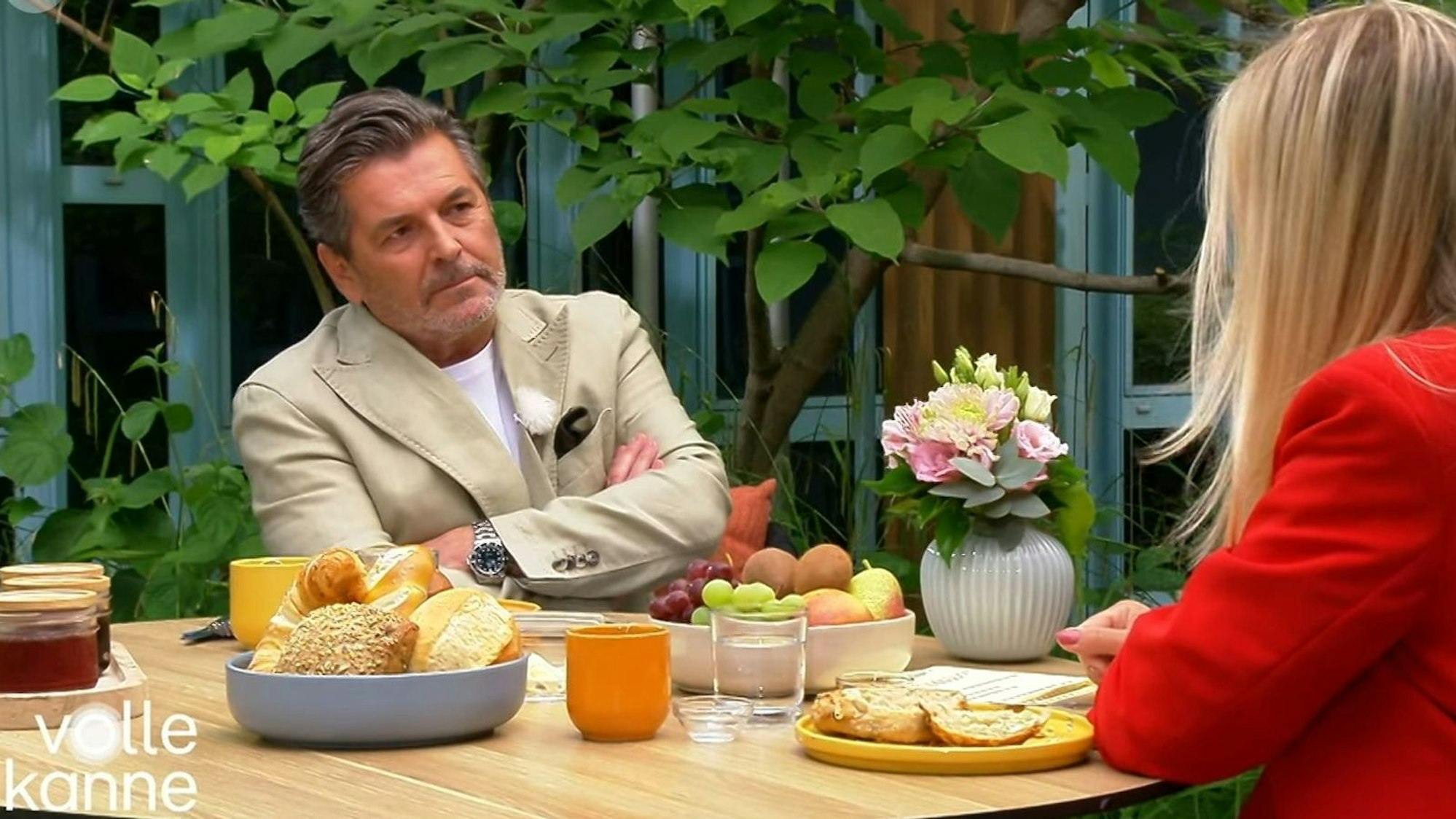 Bei „Volle Kanne“ sprach Sänger Thomas Anders über seinen Erfolg mit Modern Talking und die schwierige Zeit danach. (Bild: ZDF)