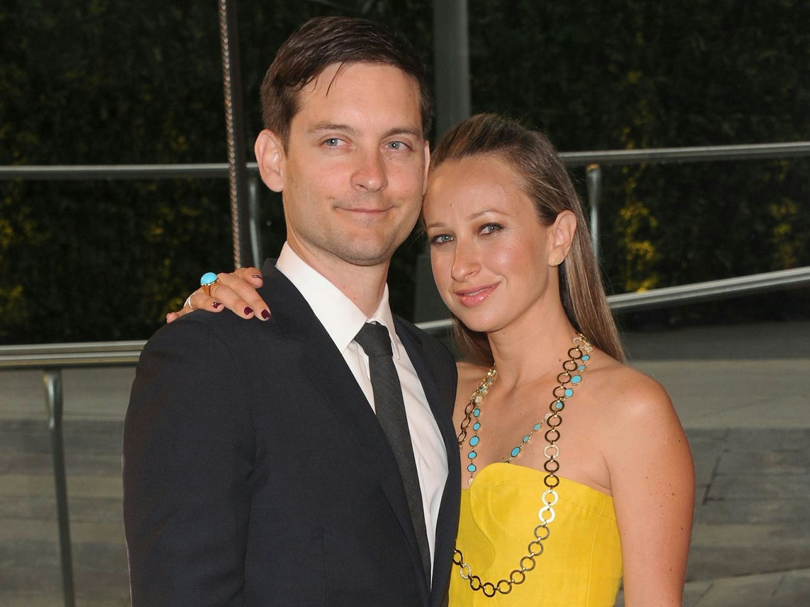 Als die beiden noch ein glüclkliches Paar waren: Mit der Schmuckdesignerin Jennifer Meyer war Tobey Maguire von 2007 bis 2016 verheiratet. (Bild: 2013 Getty Images/Jamie McCarthy)