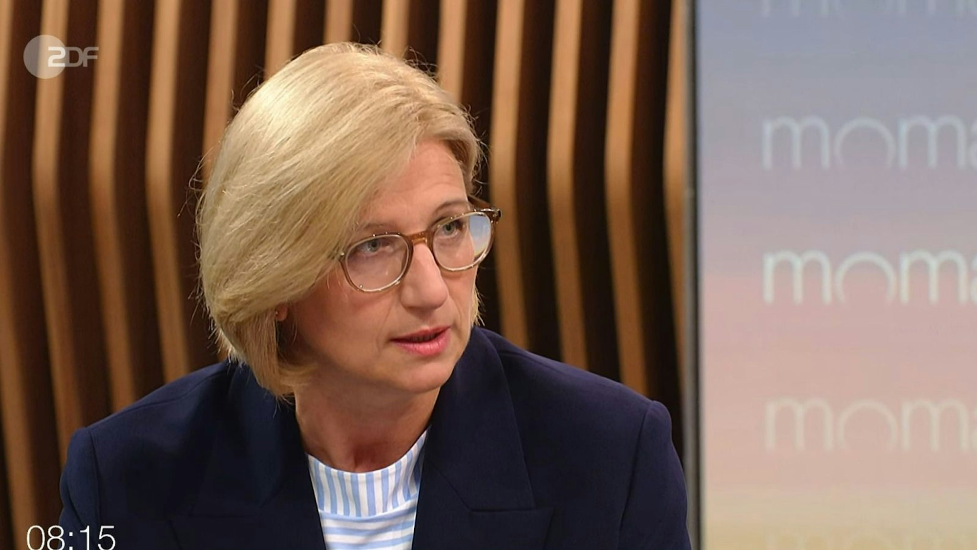 SPD-Vize Anke Rehlinger hat der Union im ZDF-“Morgenmagazin“ „keinen guten Stil“ vorgeworfen. (Bild: ZDF)