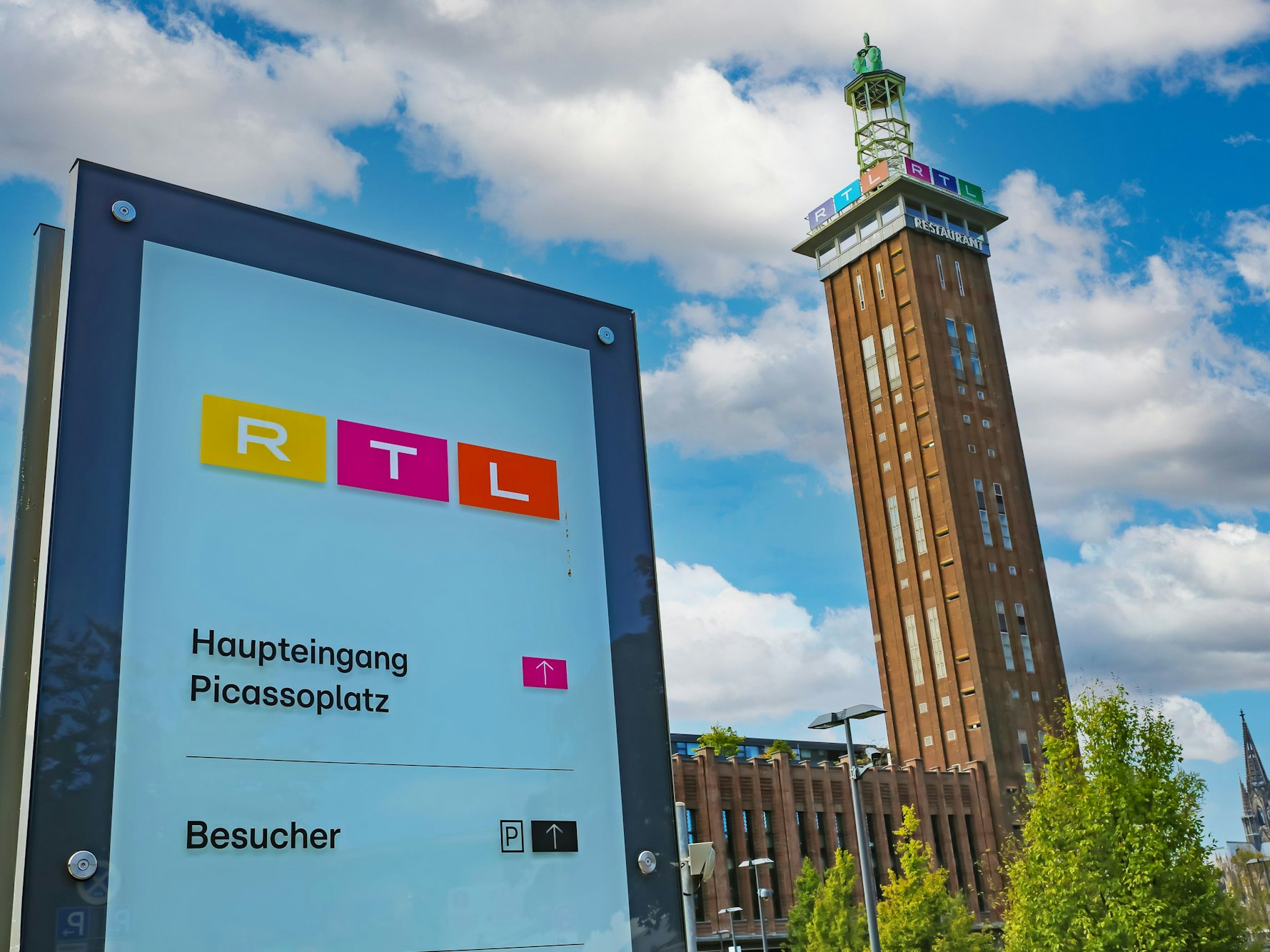 Das RTL-Gebäude in Köln/Deutz.
