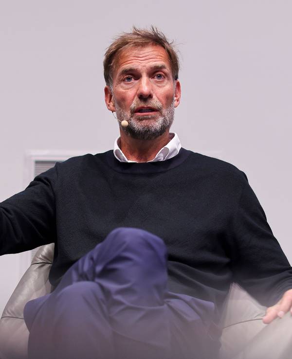Jürgen Klopp, hier am 23. April 2025 bei einer Podiumsdiskussion.