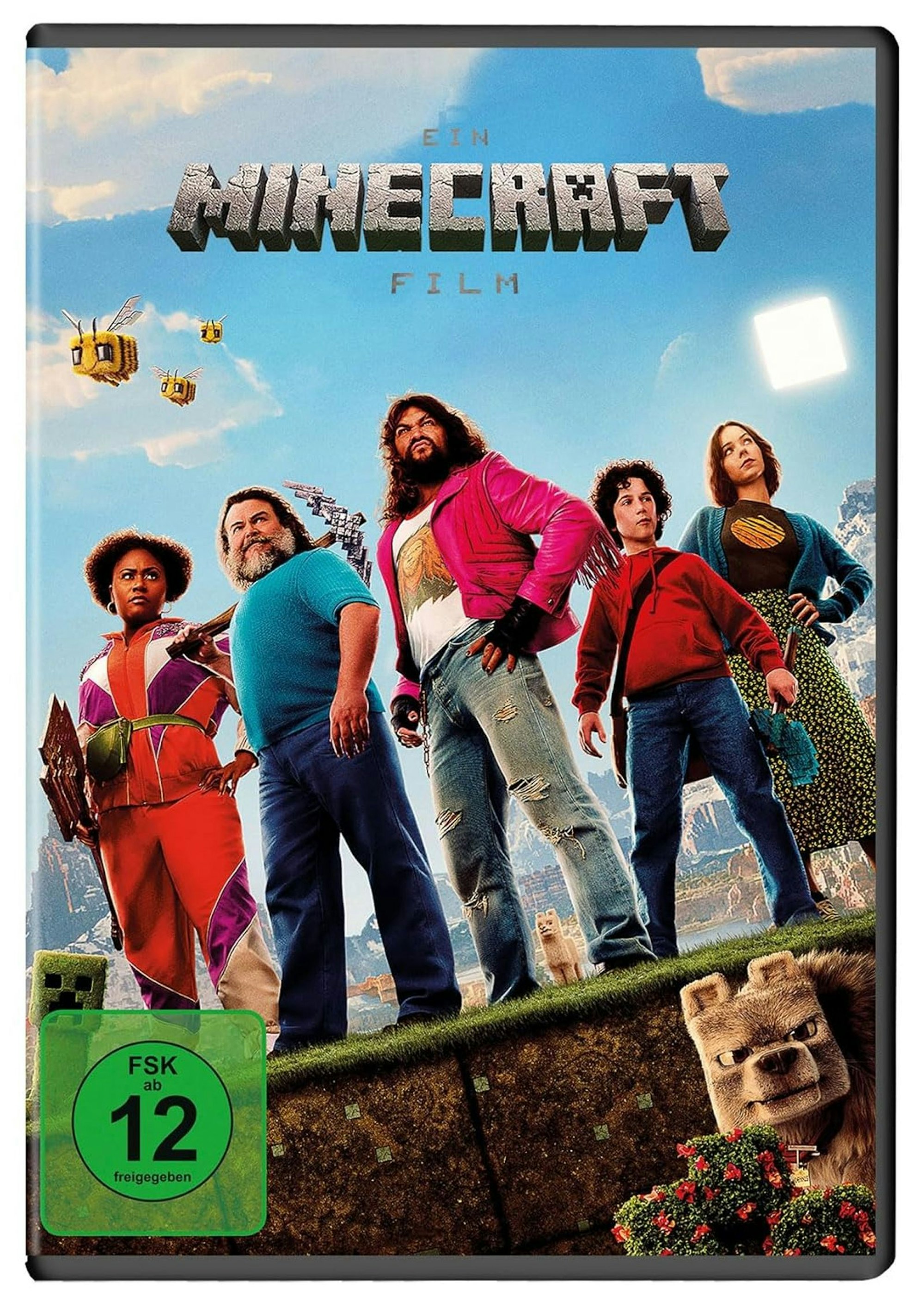 „Ein Minecraft Film“ ist eine prominent besetzte Film-Adaption des meistverkauften Computerspiels aller Zeiten. (Bild: 2025 Warner Bros. Entertainment)