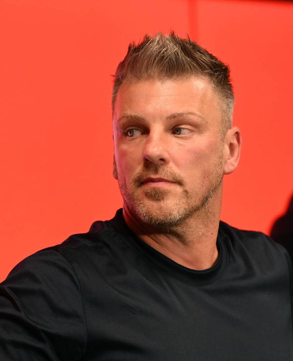 Lukas Kwasniok bei seiner Vorstellung beim 1. FC Köln.