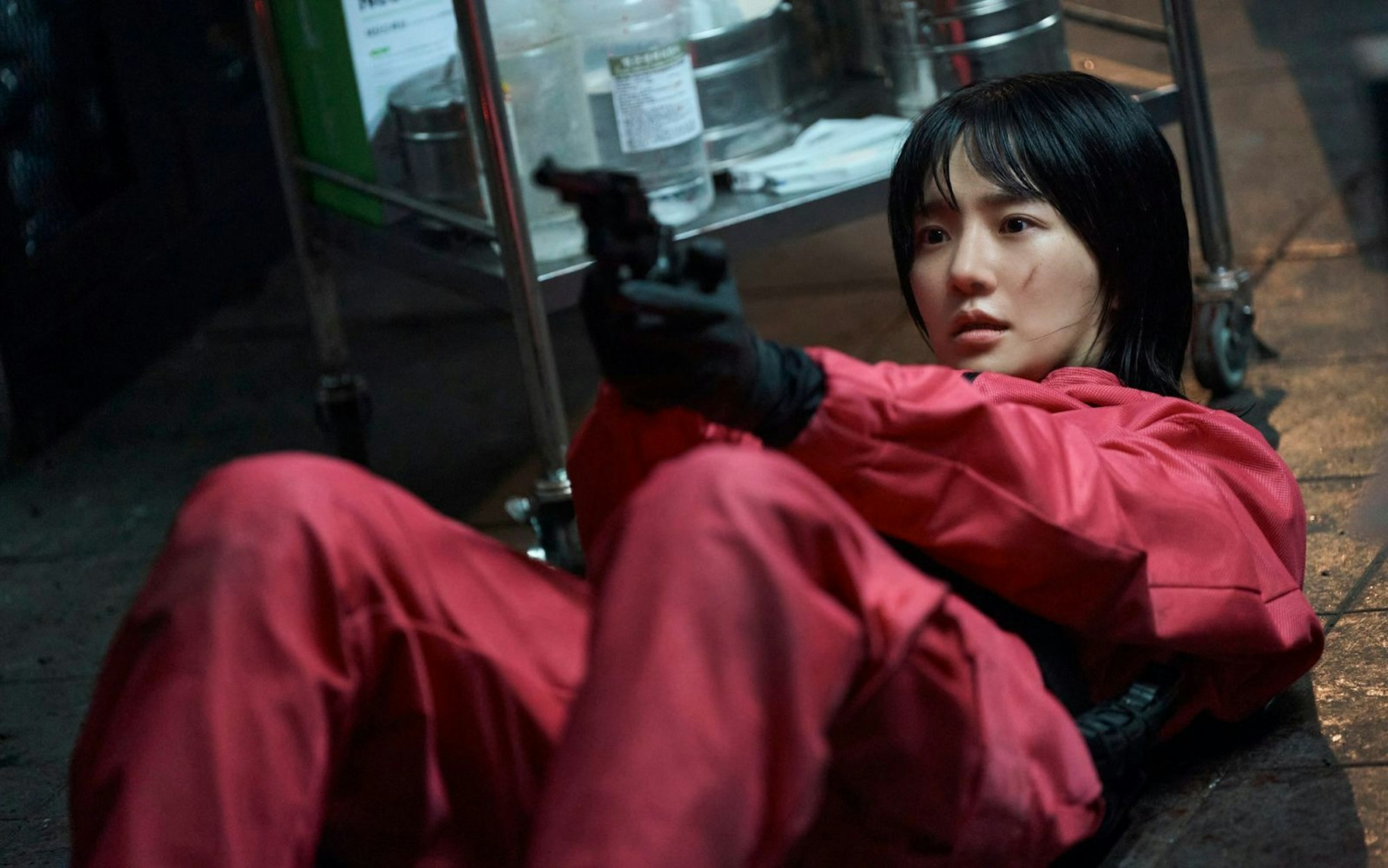 Park Gyu-young als No-eul in „Squid Game“, Staffel drei: Eine Kämpferin versucht, das System der Spiele und ihrer Aufseher anzugreifen. Kann die One-Woman-Mission gelingen? (Bild: © 2025 Netflix, Inc.)