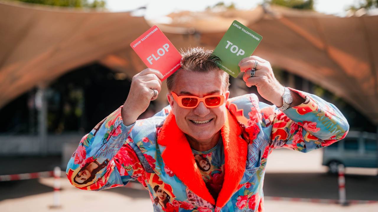 Flop oder top? Linus freut sich auf das Comeback der Talentprobe im Tanzbrunnen.