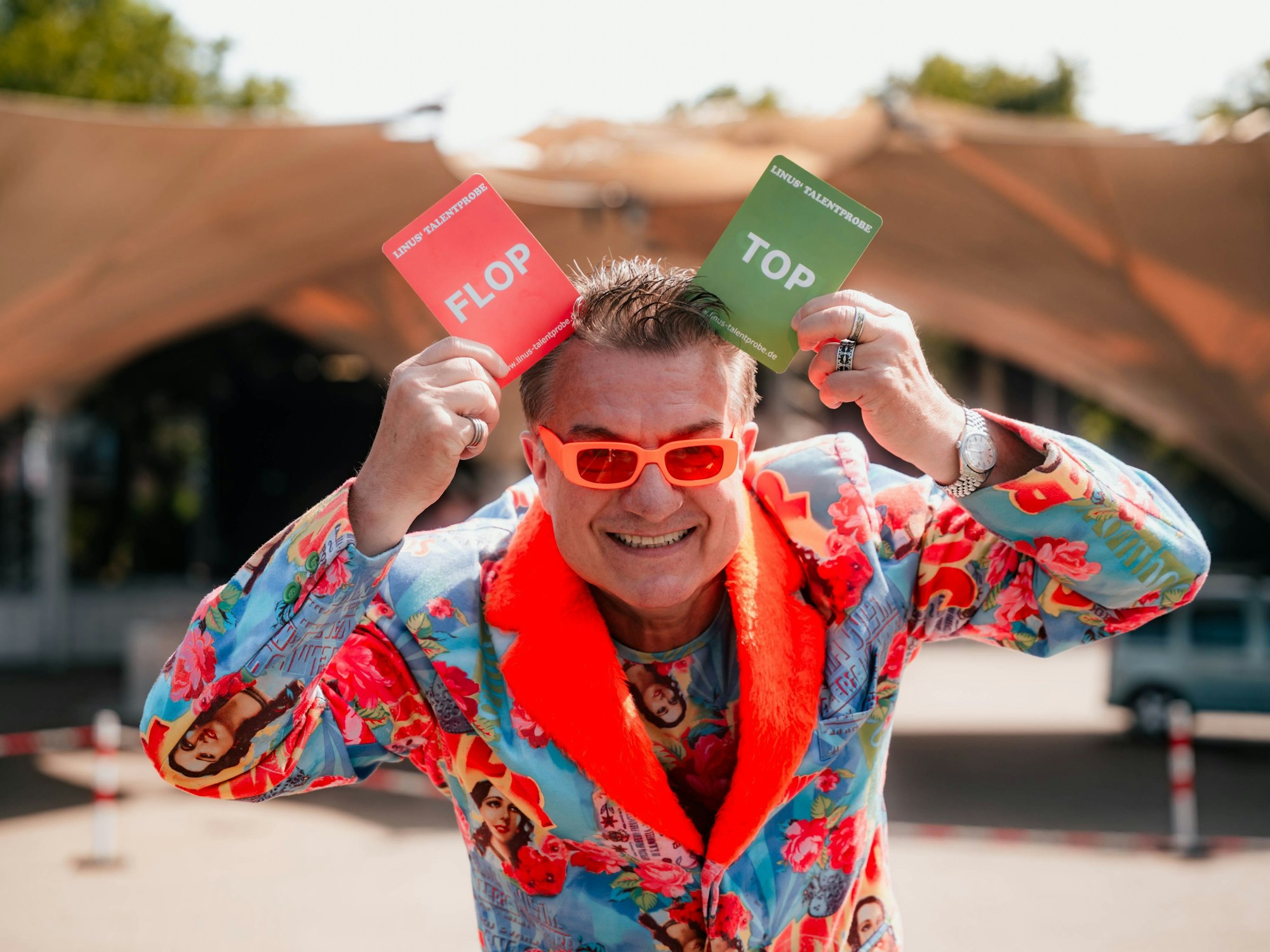 Flop oder top? Linus freut sich auf das Comeback der Talentprobe im Tanzbrunnen.