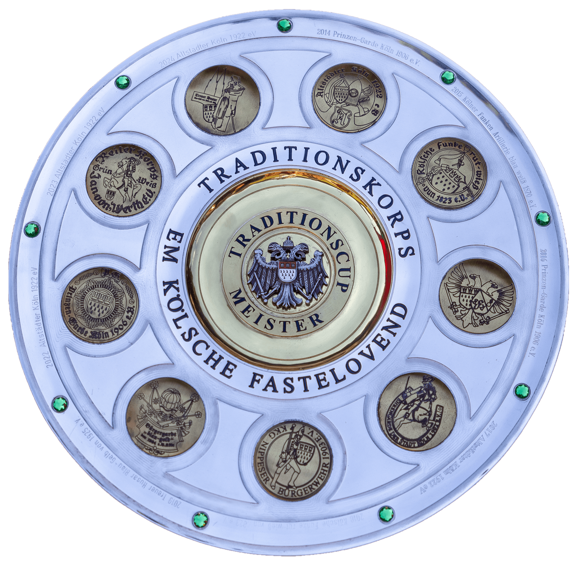 Meisterschale für den Sieger im Traditions-Cup.