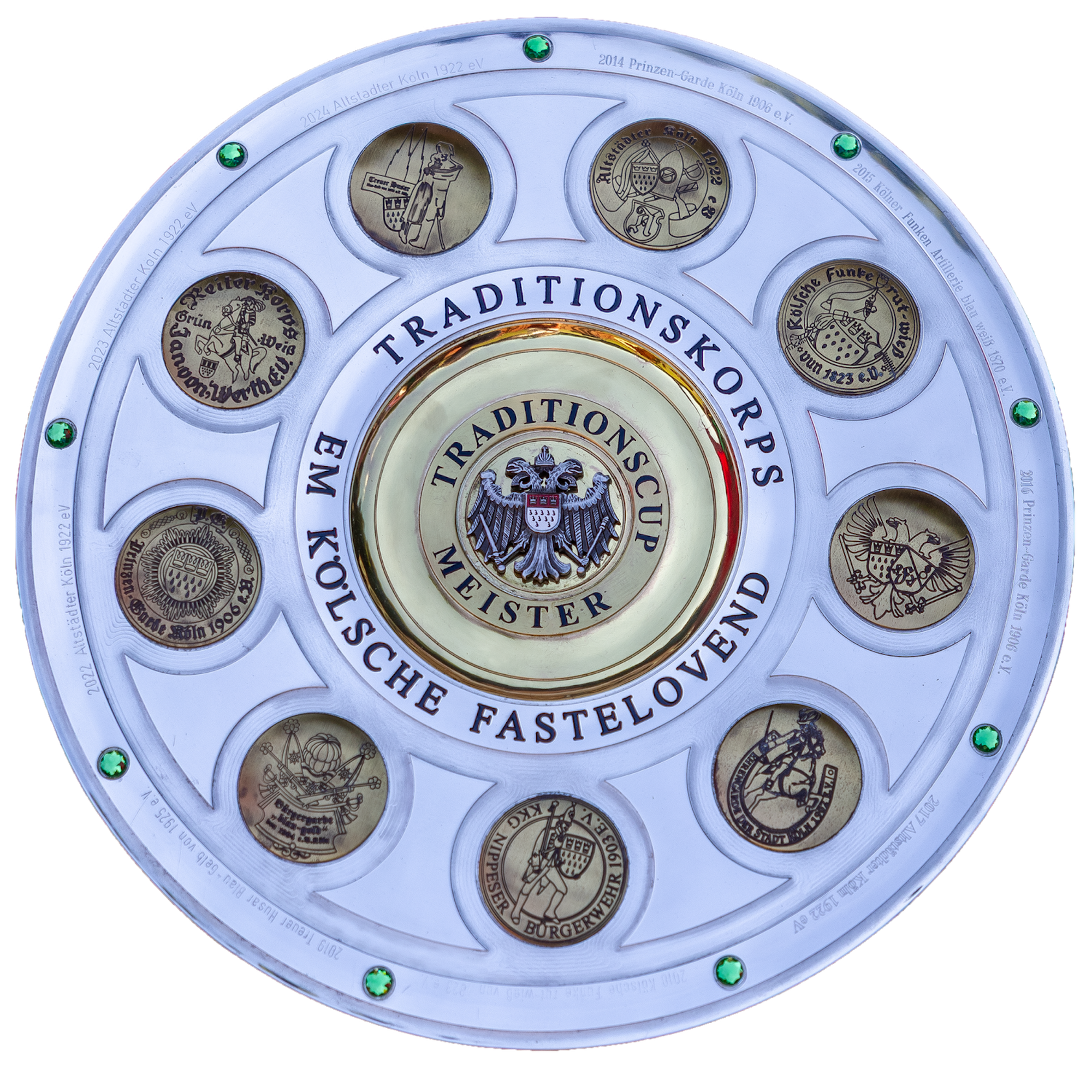 Meisterschale für den Sieger im Traditions-Cup.