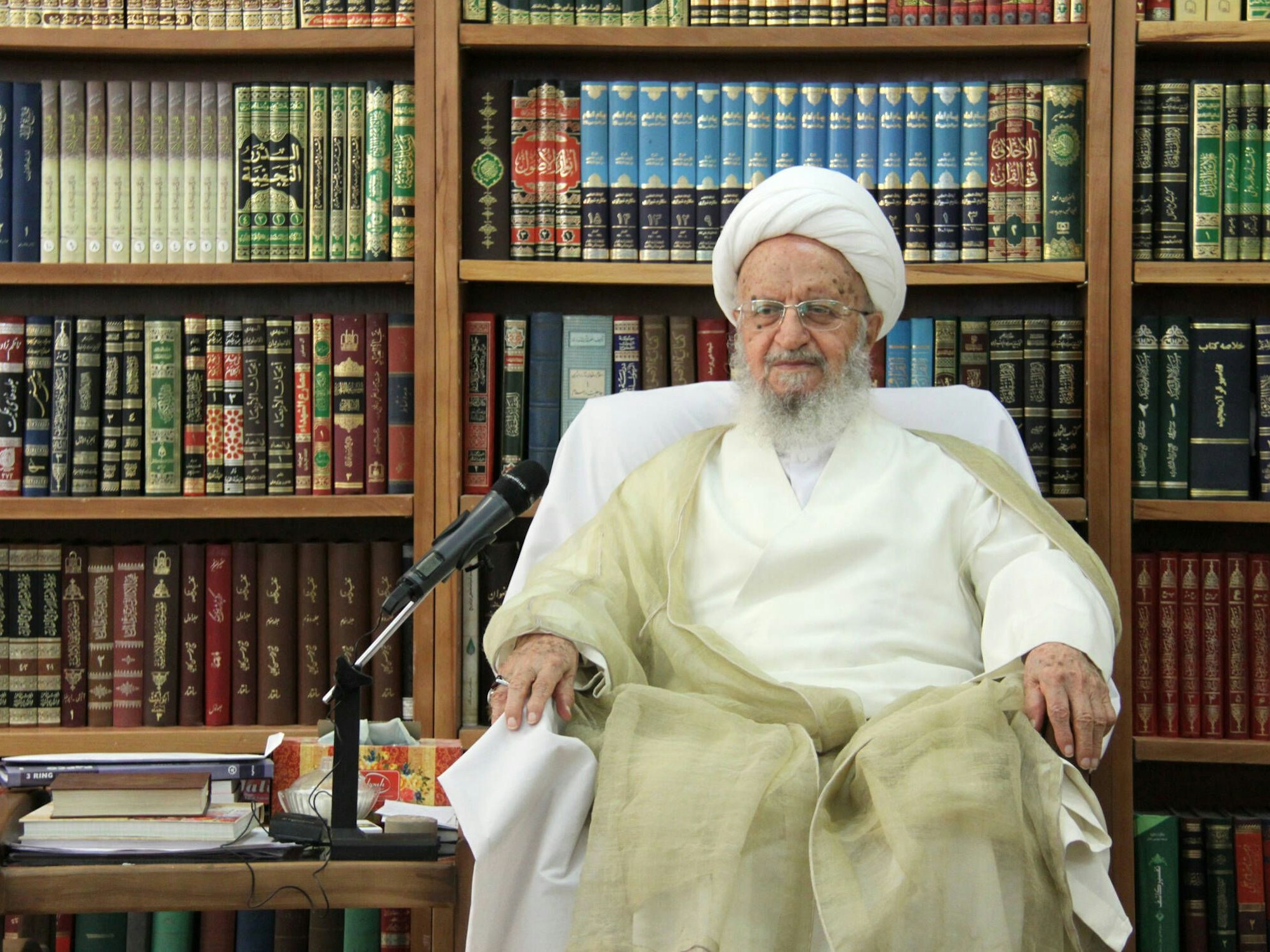 Großayatollah Naser Makarem Shirazi (hier im August 2016)