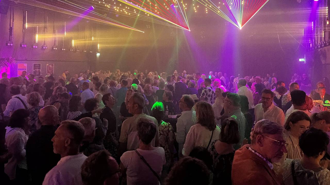 Tanzfläche bei der EXPRESS Ü50 Party in der Live Music Hall