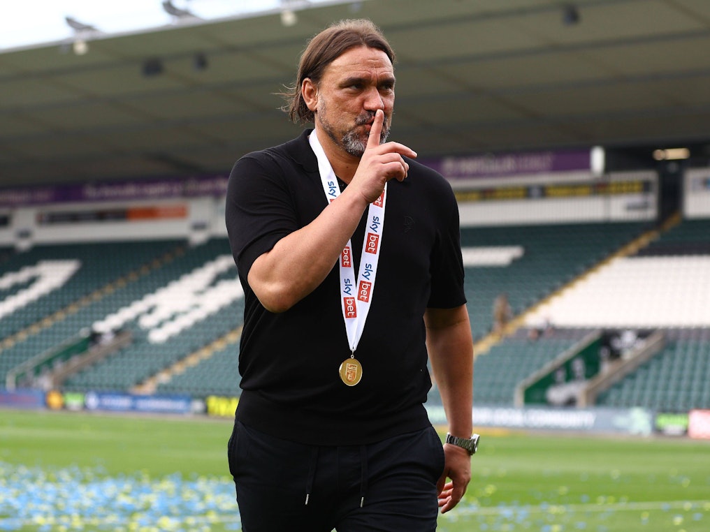 Daniel Farke schaffte mit Leeds United den Aufstieg in die Premier League.