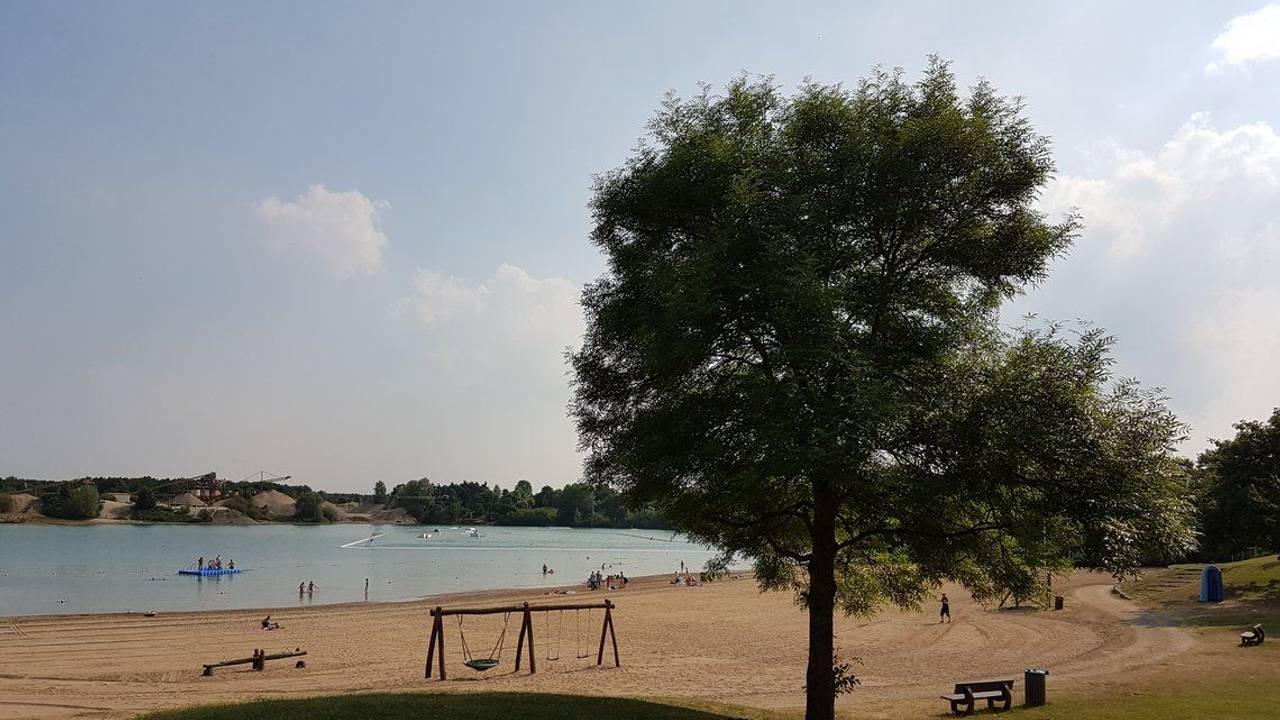 Der Straberger See in Dormagen bei Köln (Archivfoto).