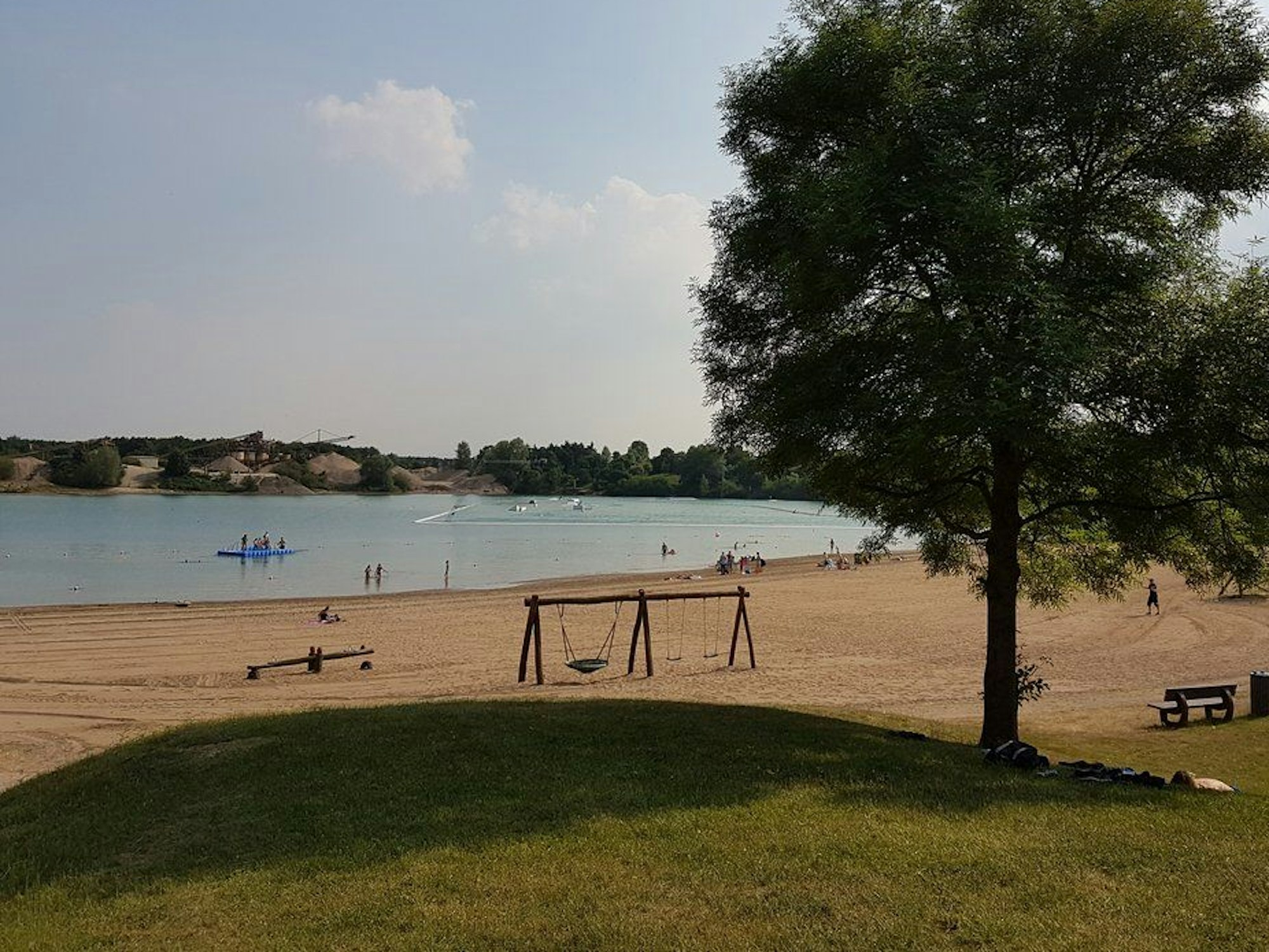 Der Straberger See in Dormagen bei Köln (Archivfoto).