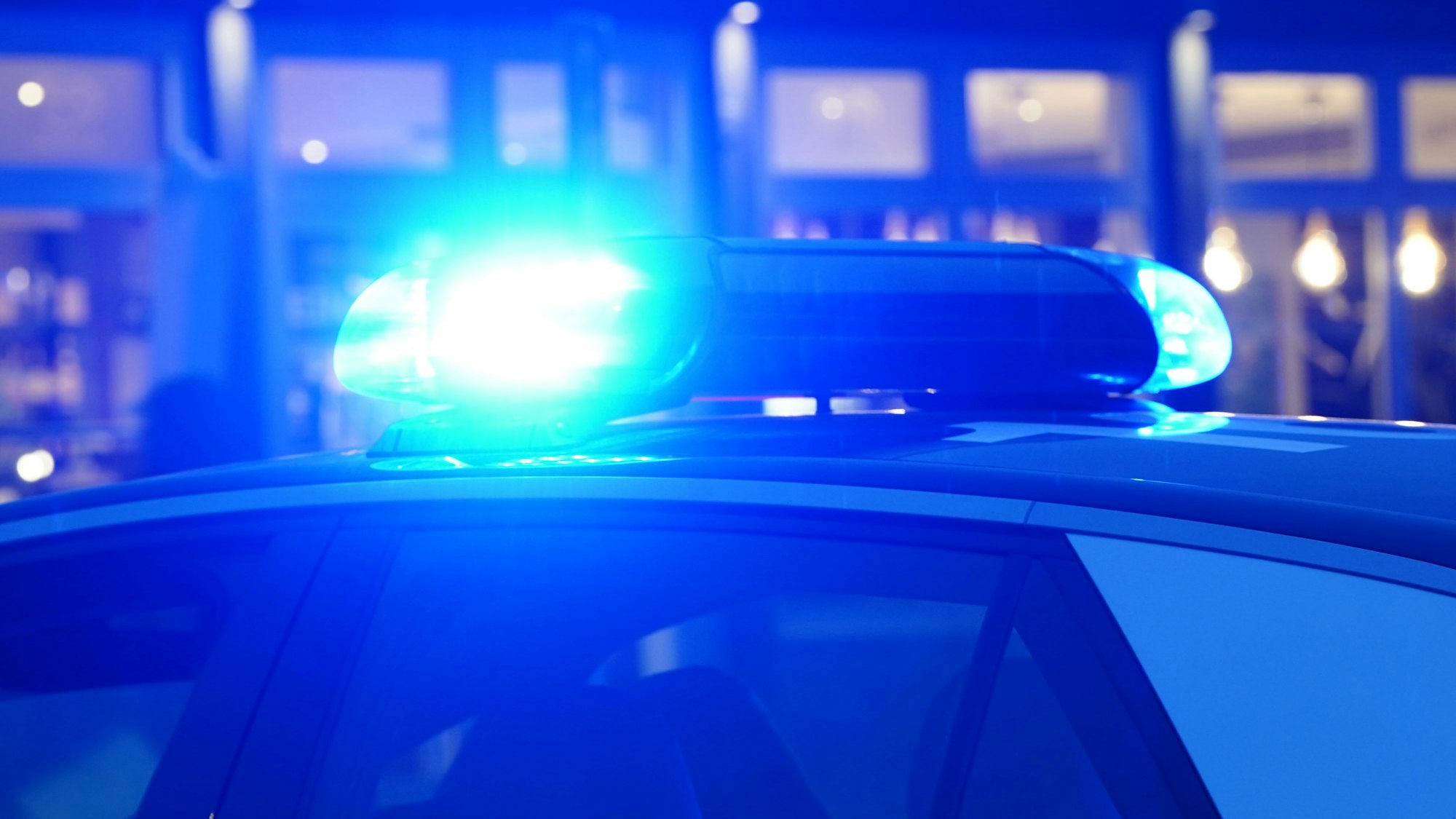 Symbolbild: Blaulicht der Polizei