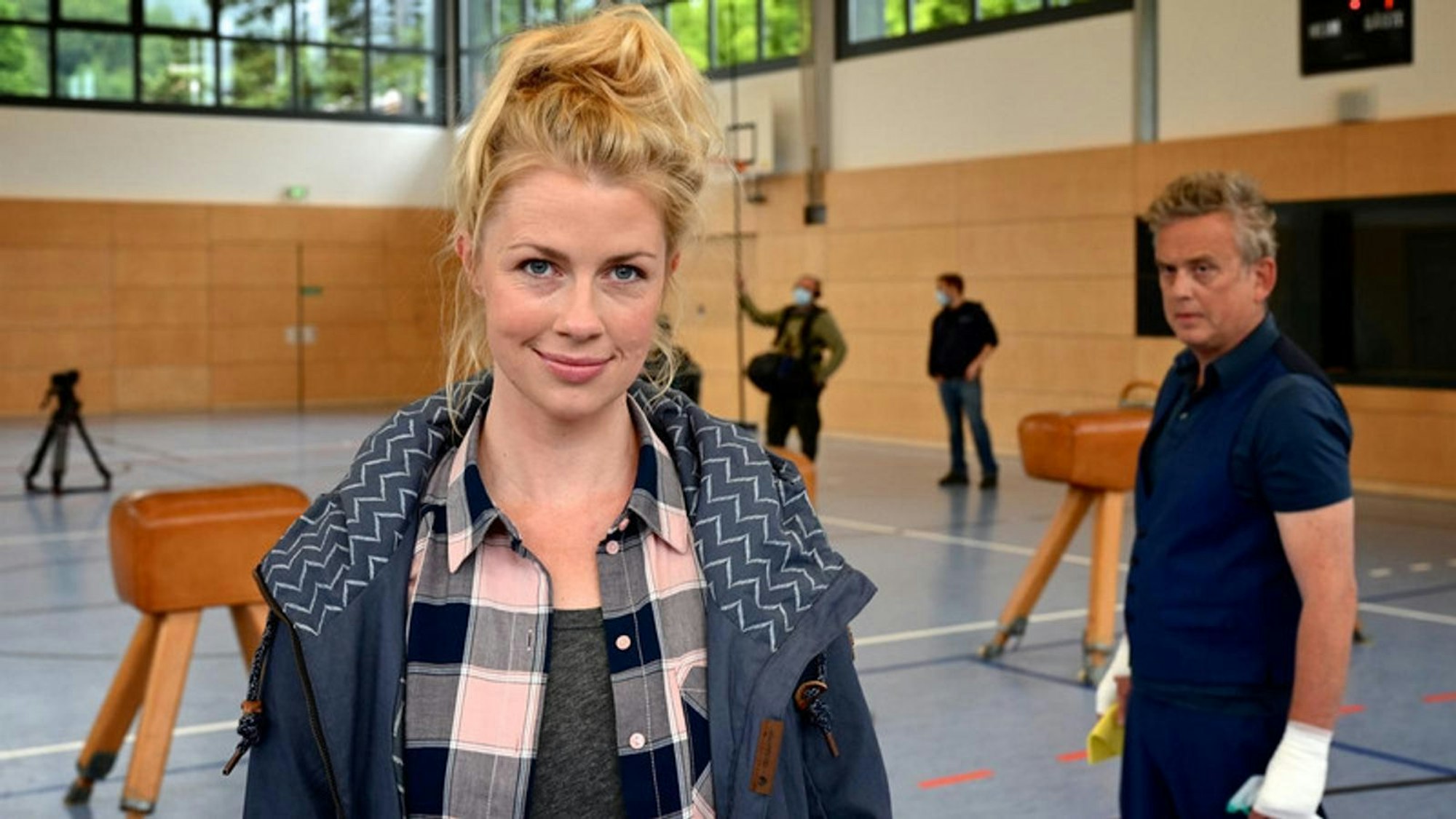 Christine Eixenberger verkörperte nicht nur in der Serie „Lehrerin auf Entzug“ eine Grundschullehrerin. Die Schauspielerin kann auf echte Erfahrungen aus ihrer Studienzeit zurückblicken. (Bild: ZDF / Bernd Schuller)