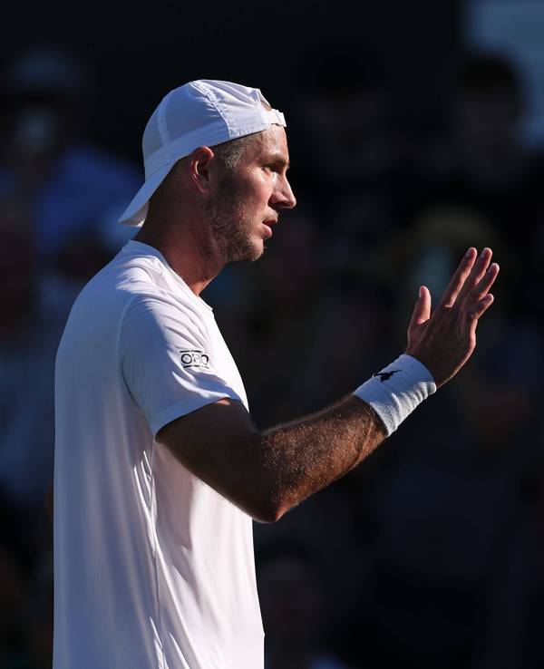 Der deutsche Tennis-Profi Jan-Lennard Struff am 30. Juni 2025 in Wimbledon.