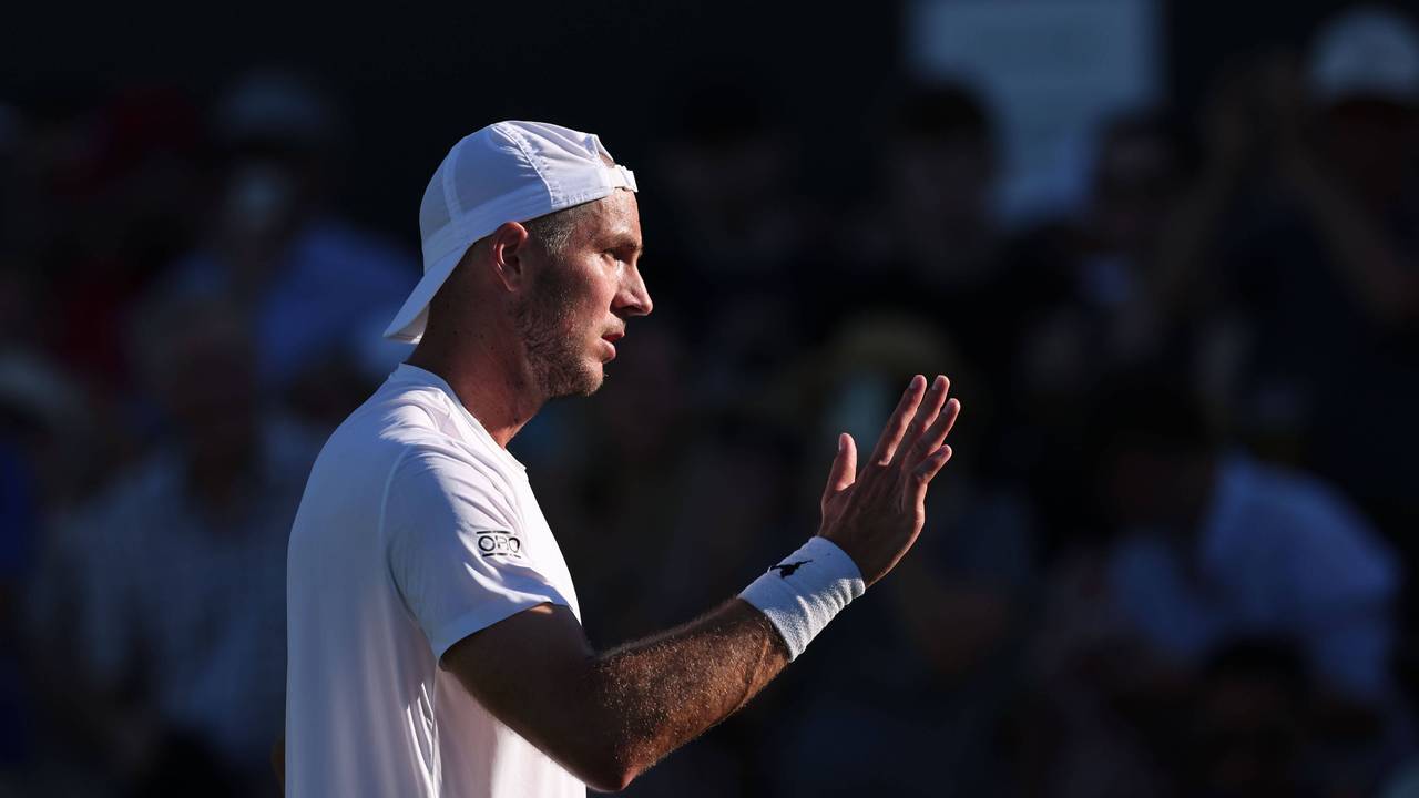 Der deutsche Tennis-Profi Jan-Lennard Struff am 30. Juni 2025 in Wimbledon.