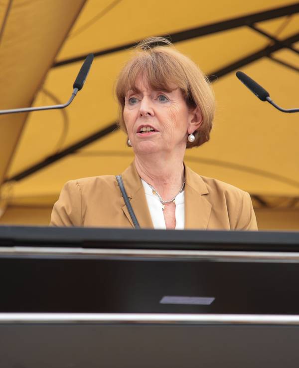 OB Henriette Reker, hier bei der Neueröffnung der Ausstellungen „Zeitreise des Kakaos“ am 24. Juni.