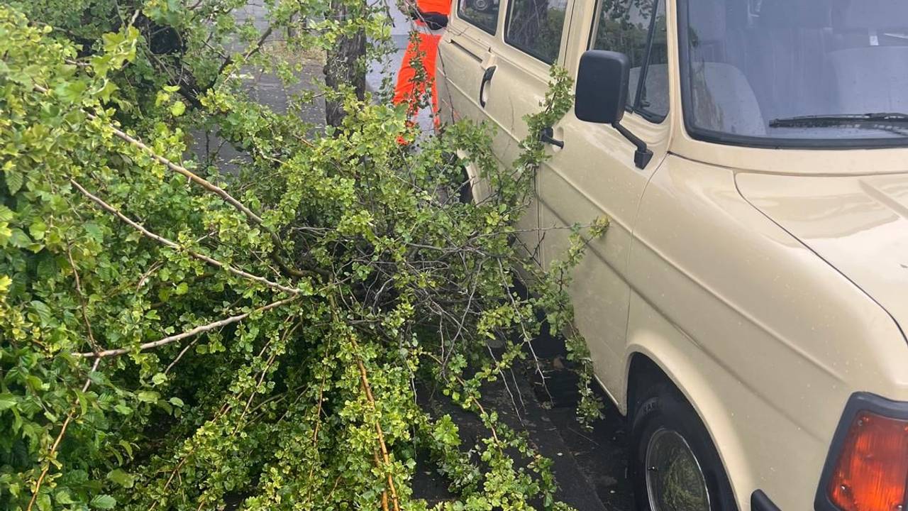 Zu 15 unwetterbedingten Einsätzen musste die Feuerwehr in Bergheim ausrücken.