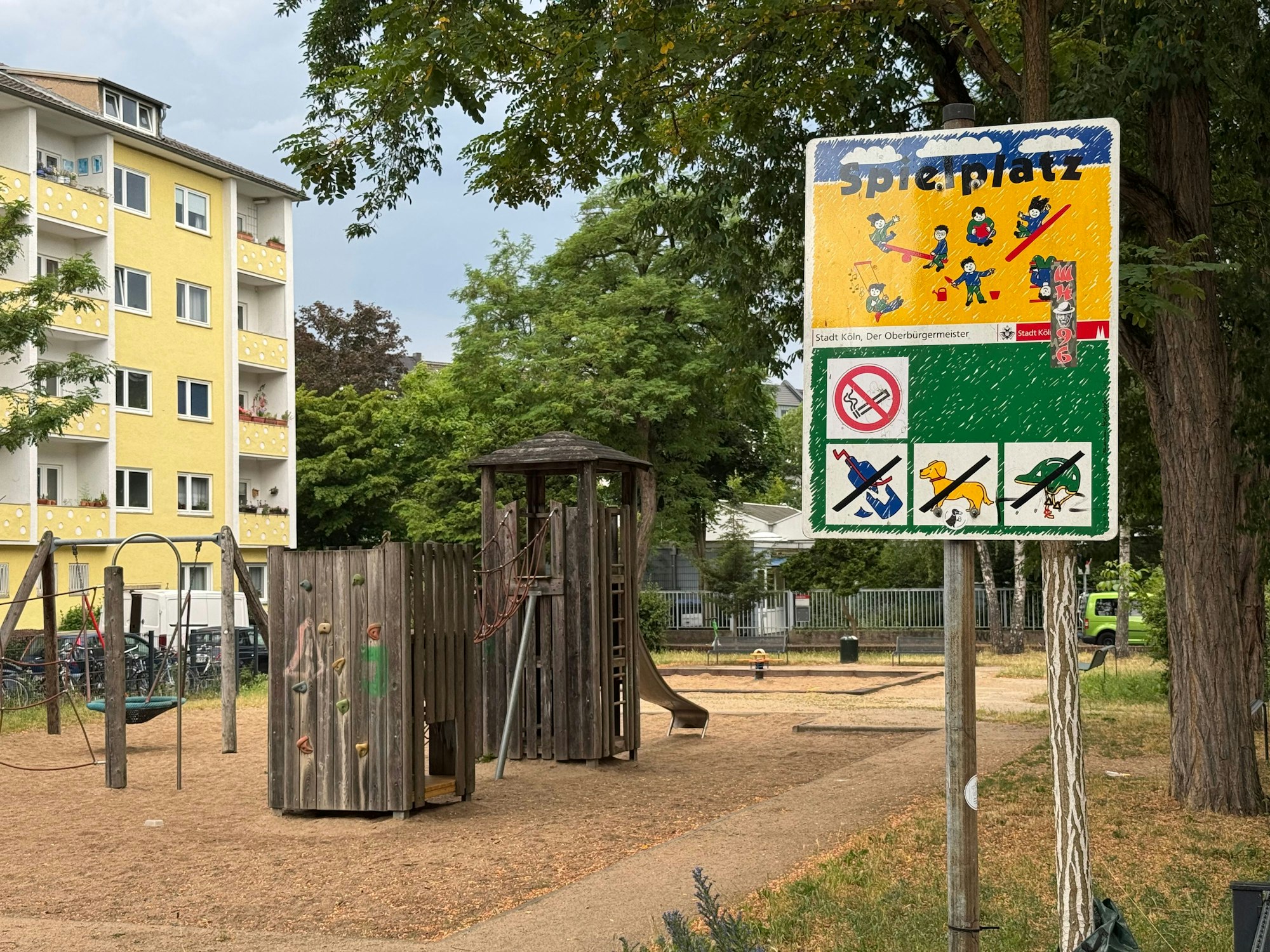 Ein Kölner Spielplatz