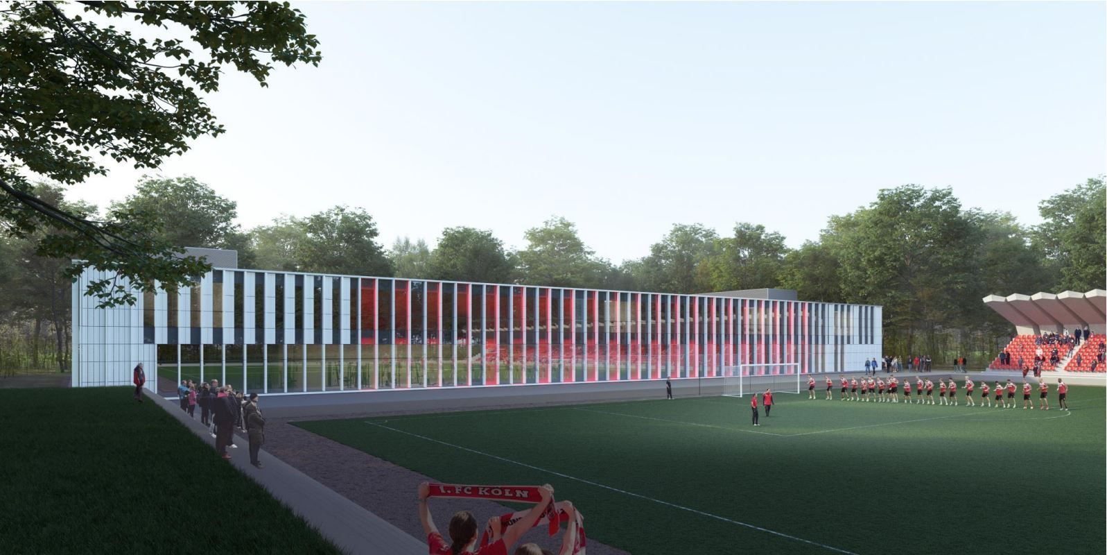 So stellte der FC sein geplantes Leistungszentrum vor.