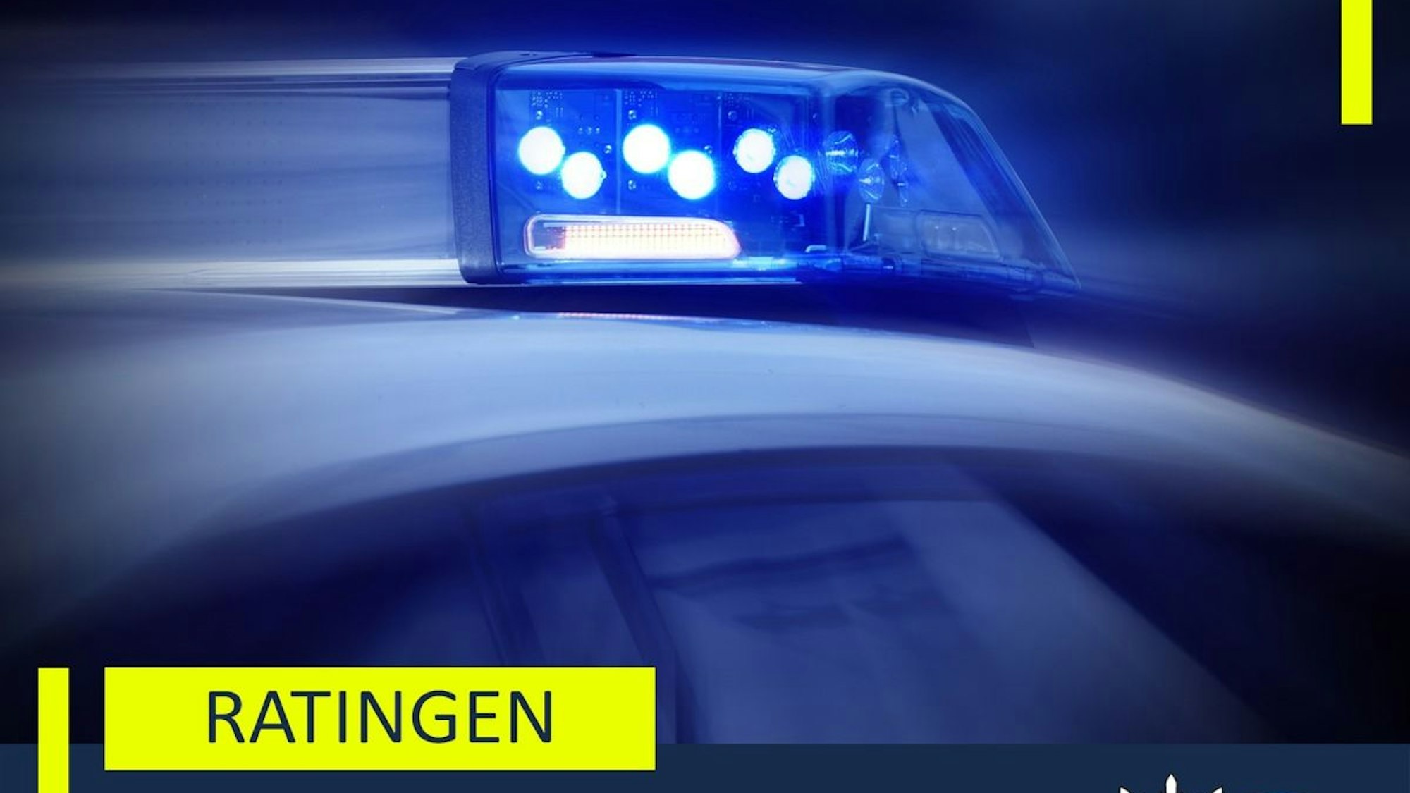 Polizeimeldung über einen vermissten Senior, der wohlbehalten in einem Wald in Ratingen angetroffen wurde