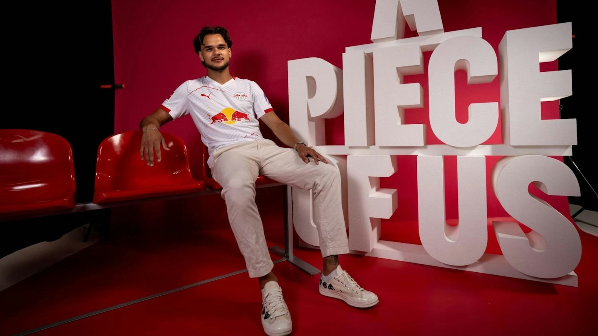 Max Finkgräfe im Leipzig-Trikot.