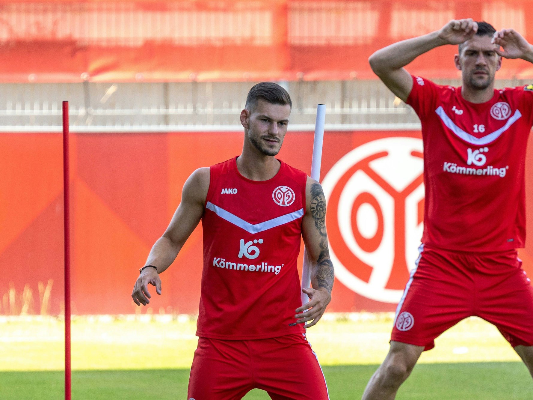 Tom Krauß im Training des FSV Mainz 05.