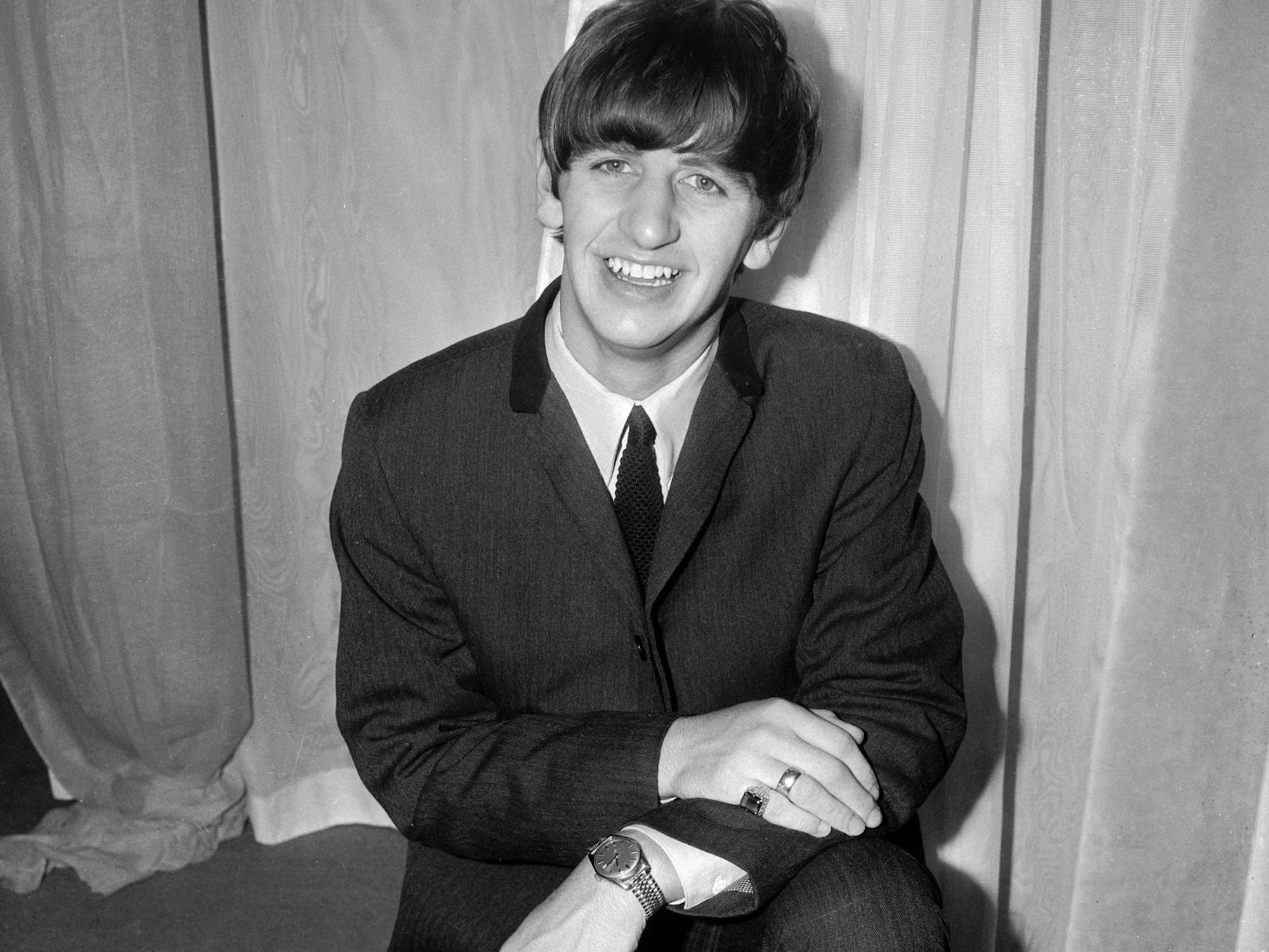 An Selbstbewusstsein mangelte es ihm nie: „Ich wurde ein Beatle, weil ich ein unglaublicher Musiker bin“, erklärte Ringo Starr einst. (Bild: Getty Images/Keystone/Hulton Archive)