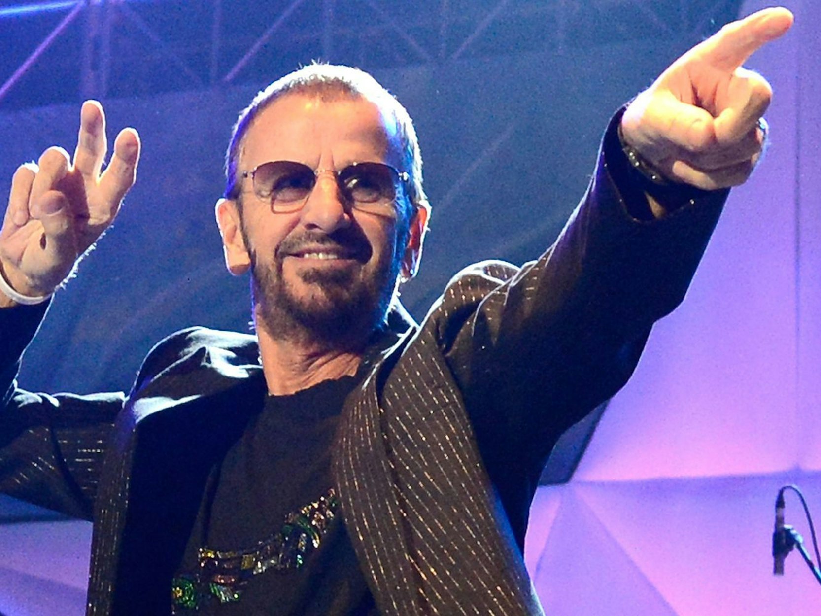 Ringo Starr steht bis heute mit seiner All-Starr-Band auf der Bühne. (Bild: Bradley Kanaris/Getty Images)