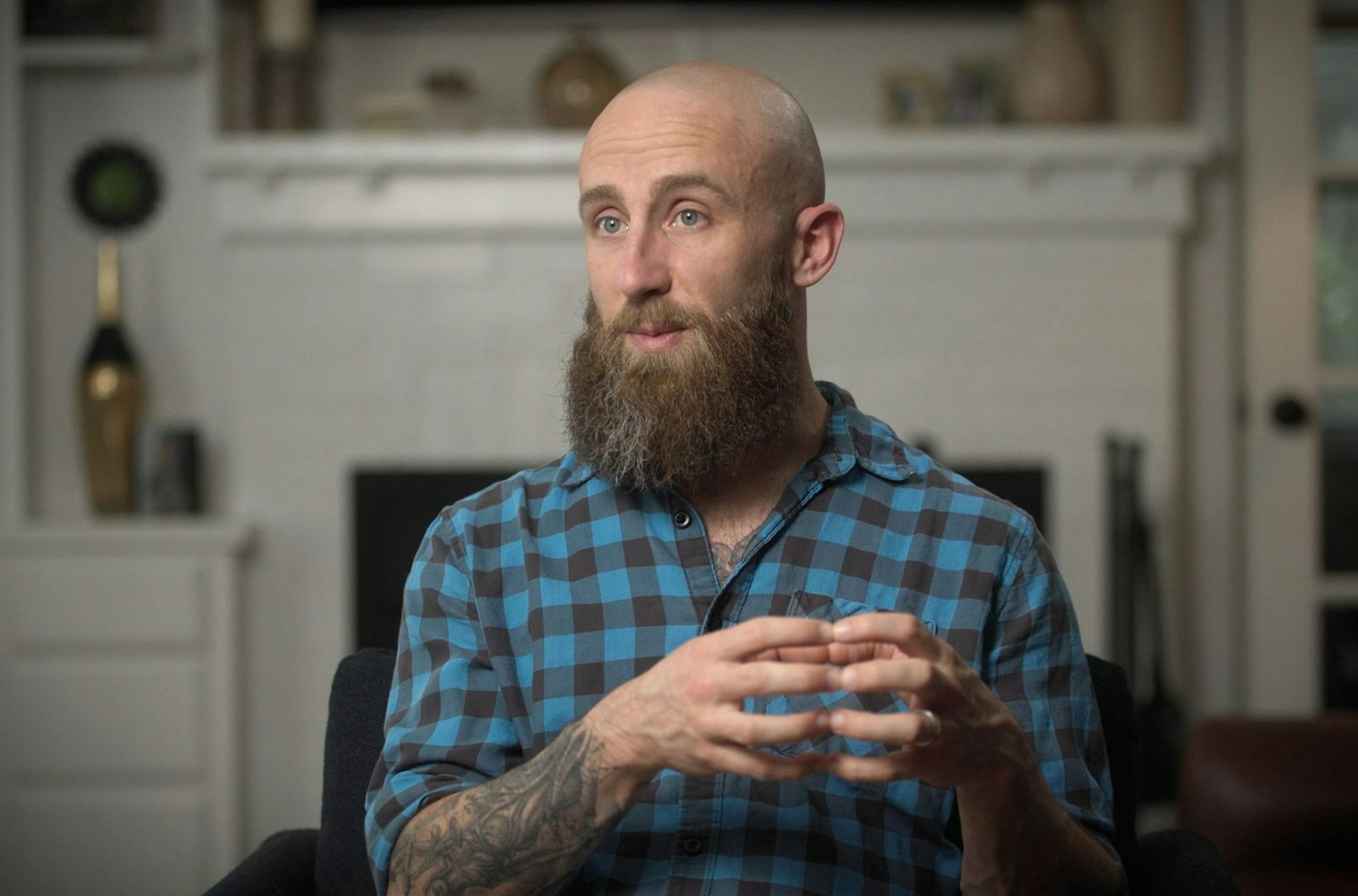 Veteran Kristofer Goldsmith hat die rechtsradikale Szene in den USA im Blick und analysiert, wie sie funktioniert. (Bild: Ventana Film)