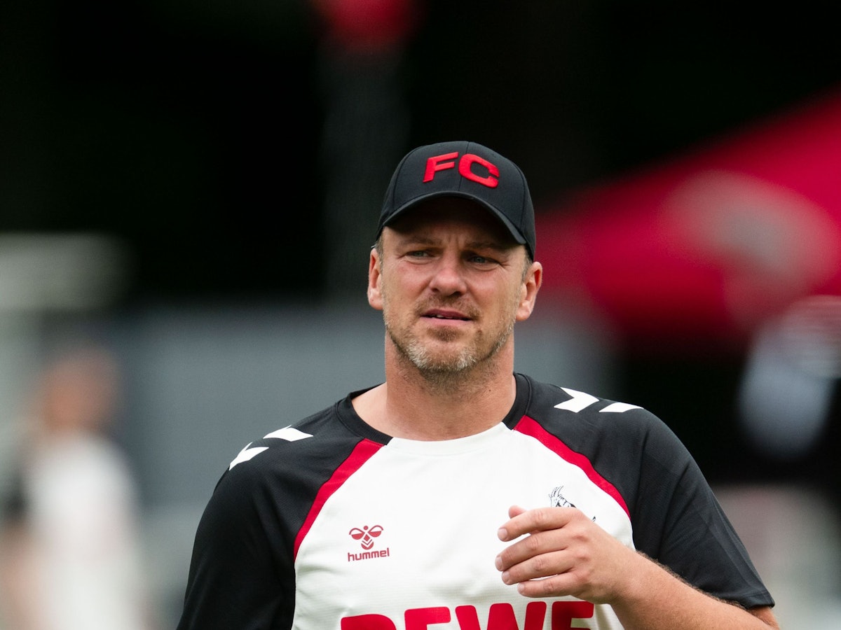 Lukas Kwasniok während des FC-Trainings.