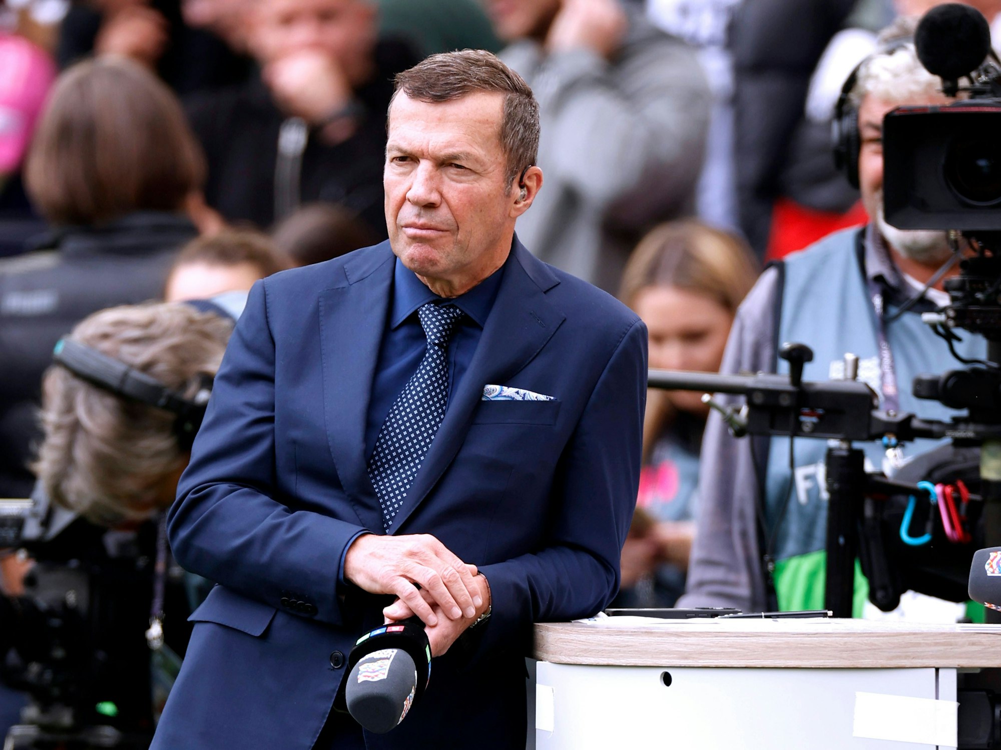 Lothar Matthäus beim Nations-League-Spiel zwischen Deutschland und Frankreich.