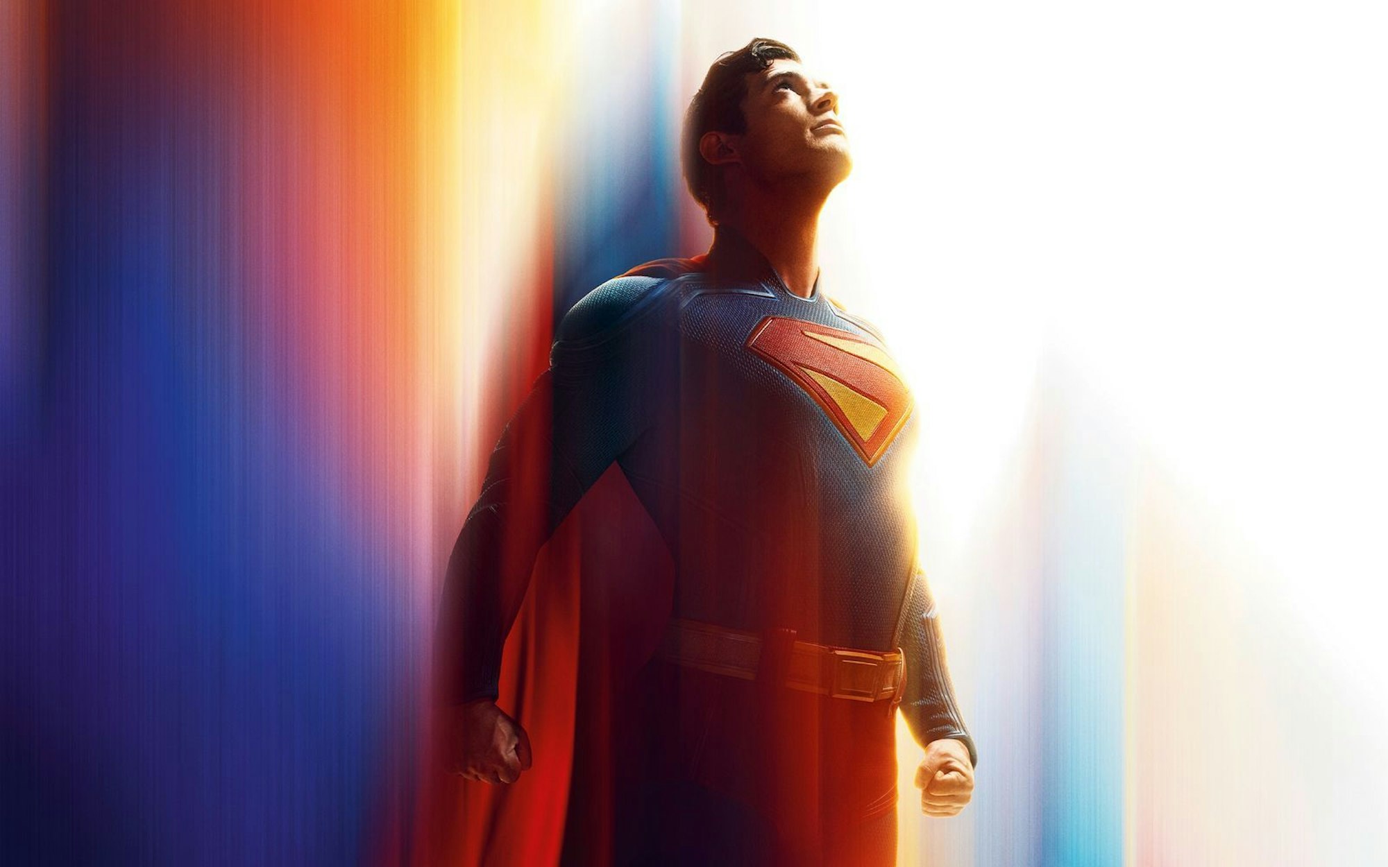 David Corenswet ist unter anderem für seine Rolle in der Dramedy-Serie „The Politician“ bekannt, jetzt geht's für den US-Schauspieler richtig hoch hinaus: Er ist der neue Superman. (Bild: 2025 Warner Bros. Entertainment)