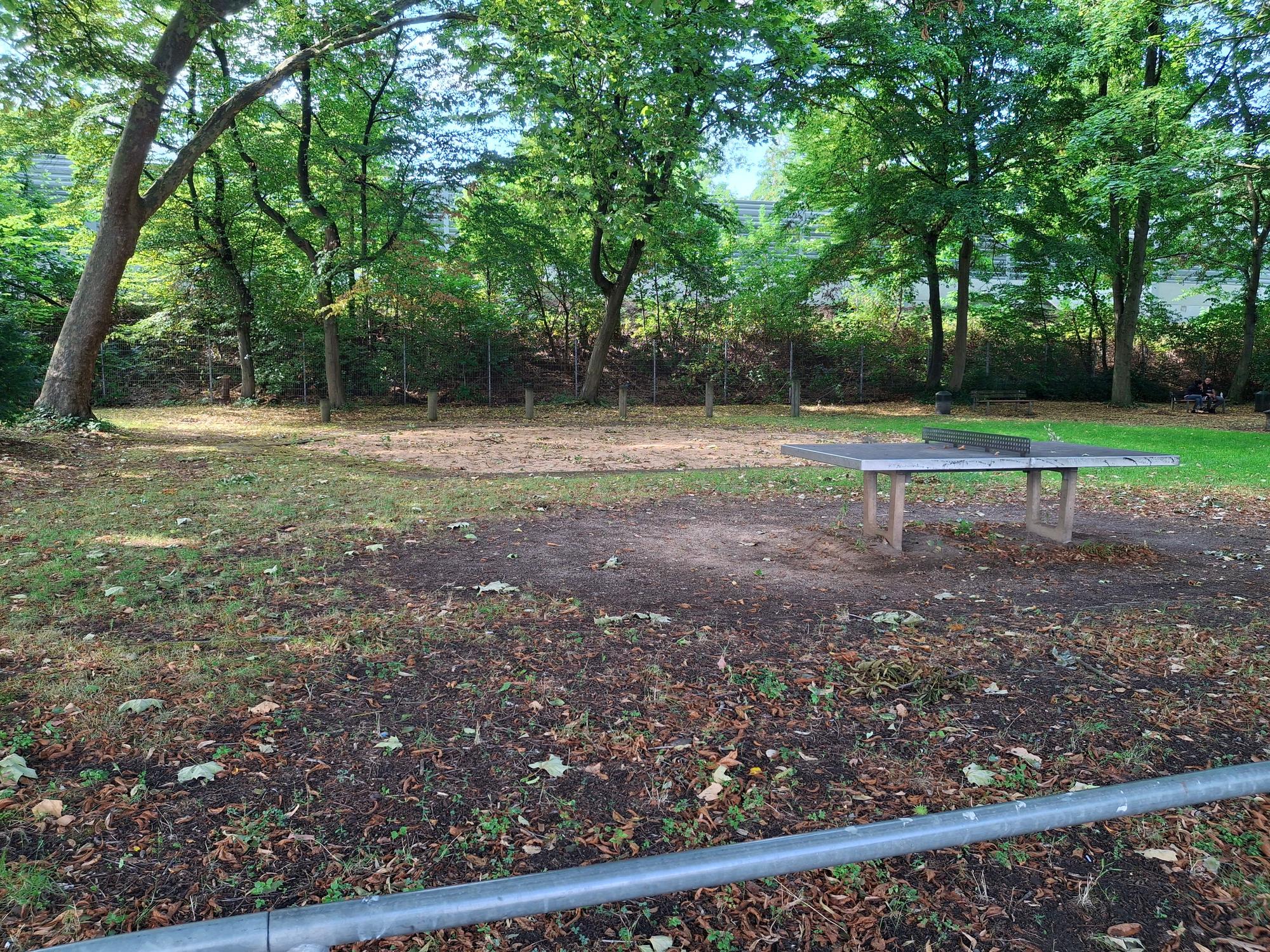 Der Spielplatz in der Burgenlandstraße in Humboldt-Gremberg.