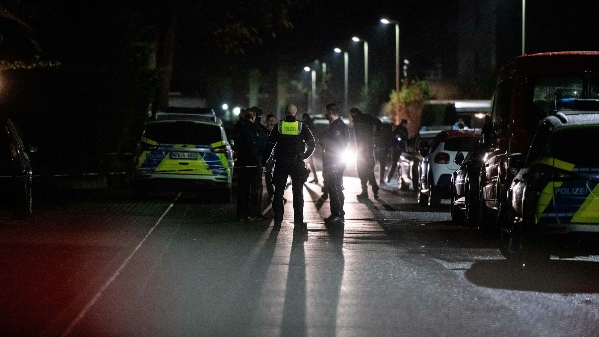 Die Polizei wurde bei dem Einsatz in Alsdorf beschimpft und bedroht (Symbolfoto).