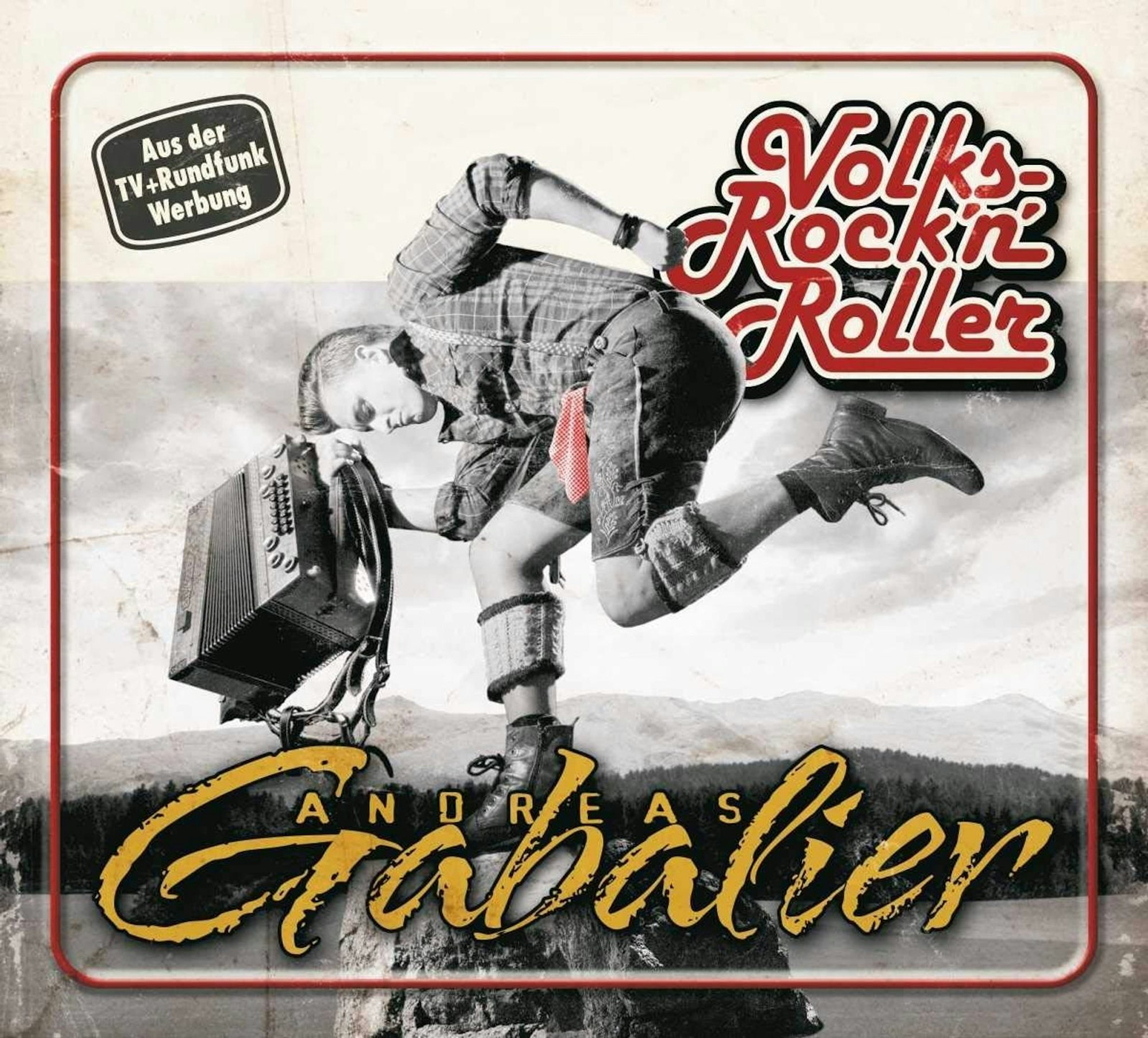 Das Motiv des Andreas-Gabalier-Albums „Volks Rock'n' Roller“ sorgte und sorgt für Kontroversen. (Bild: Koch Universal Music)