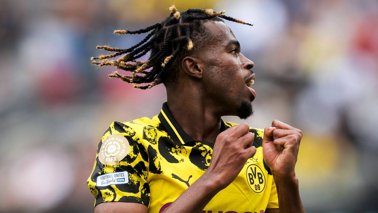 Carney Chukwuemeka beim Spiel der Klub-WM gegen Fluminense.