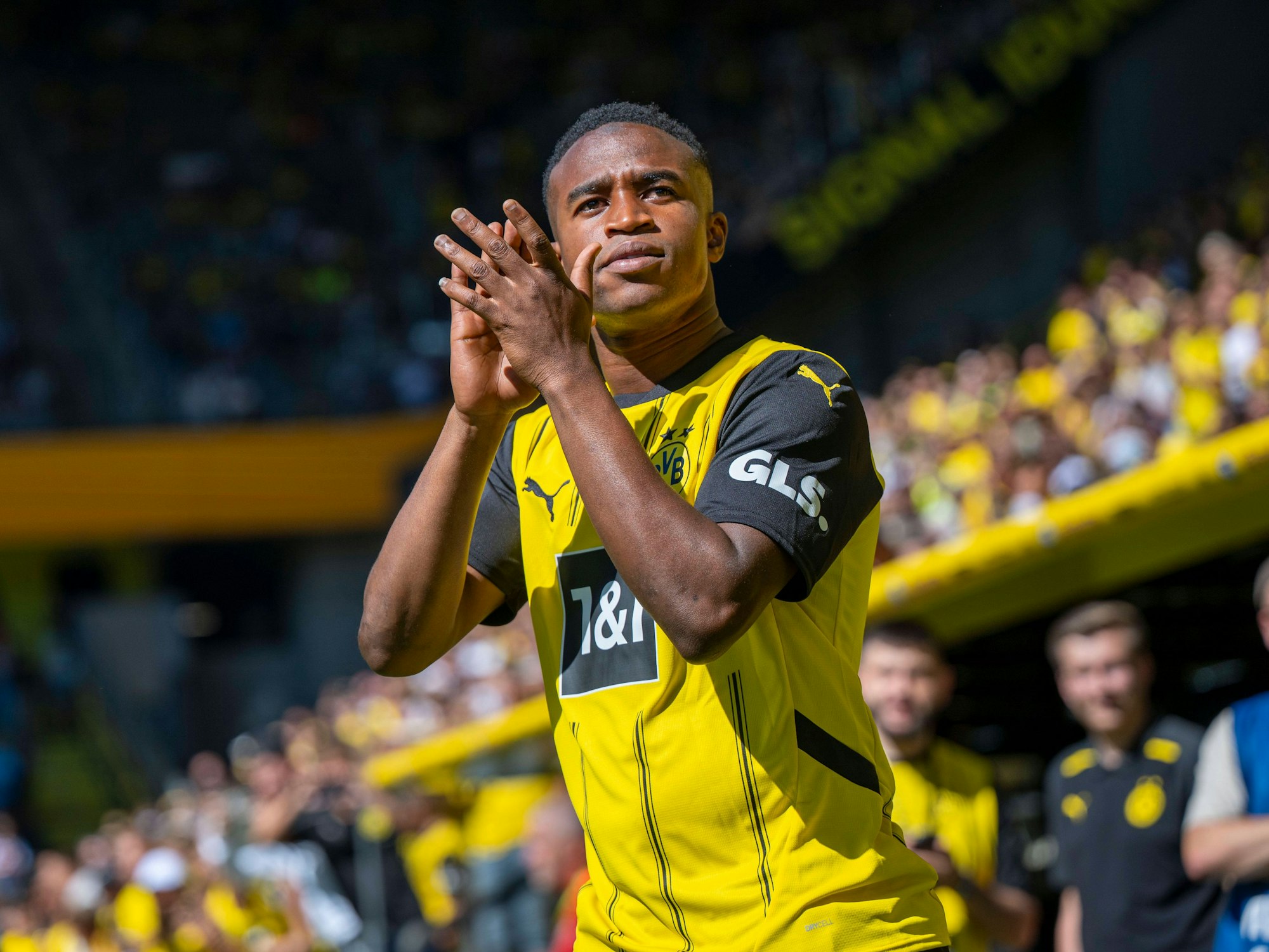 Youssoufa Moukoko bei seinem vorerst letzten Spiel für Borussia Dortmund.