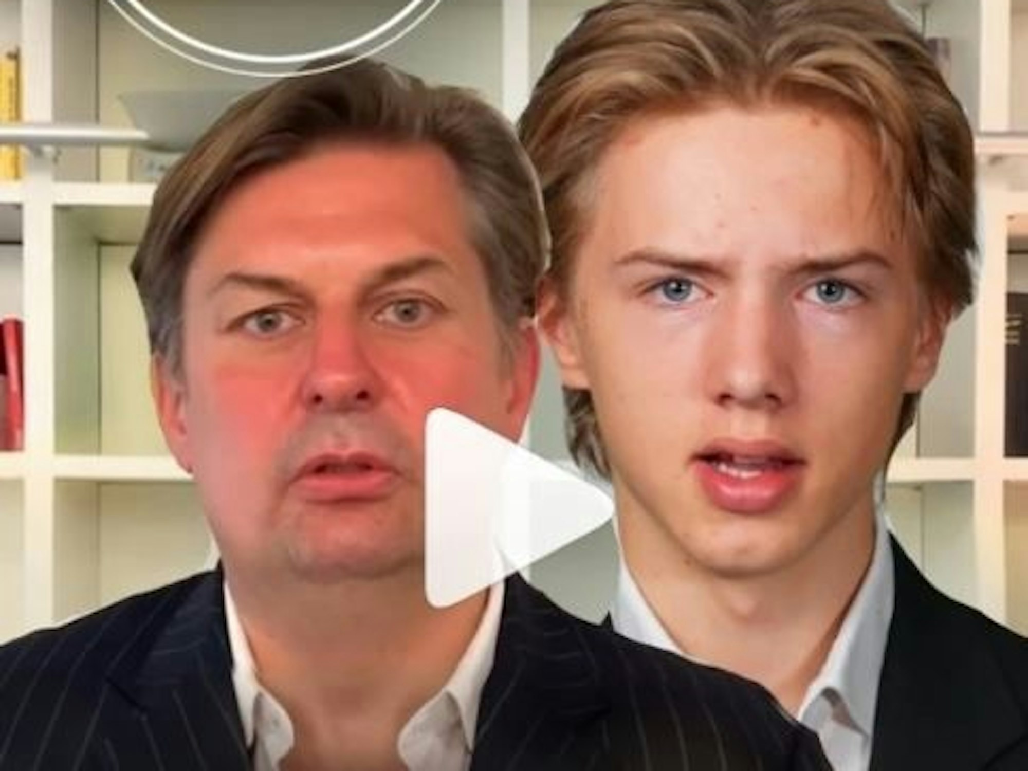 Ein Screenshot aus dem Video der Jungen Union zeigt den 16-jährigen Simon.