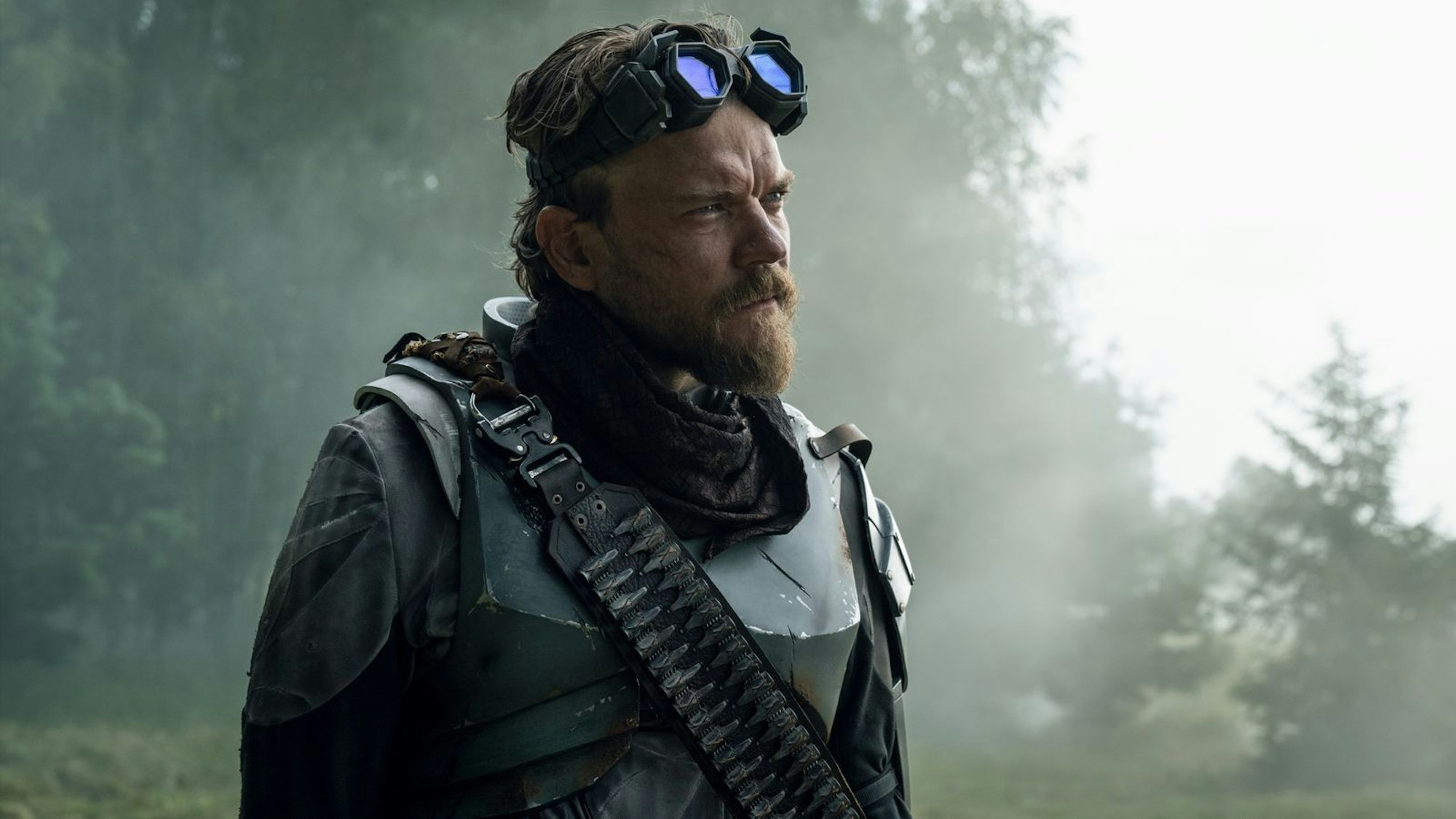 Pilou Asbæk, bekannt aus Game of Thrones, spielt den gefährlichen Mule in der neuen Staffel der beliebten Sci-Fi Serie „Foundation“. (Bild: Apple TV+)
