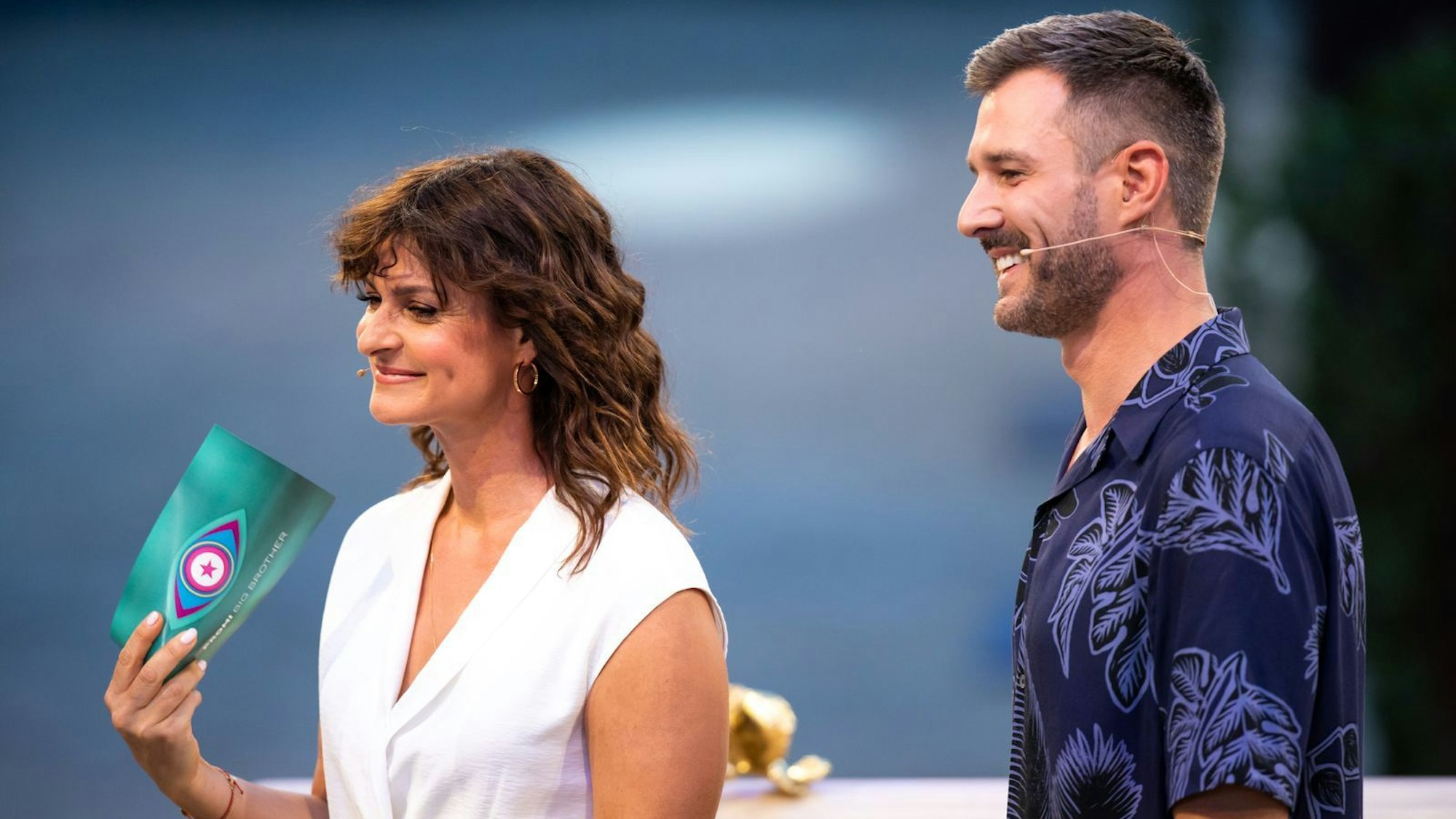 Marlene Lufen und Jochen Schropp werden ab 6. Oktober die 13. Staffel von „Promi Big Brother“ moderieren. (Bild: 2020 Getty Images/Joshua Sammer)