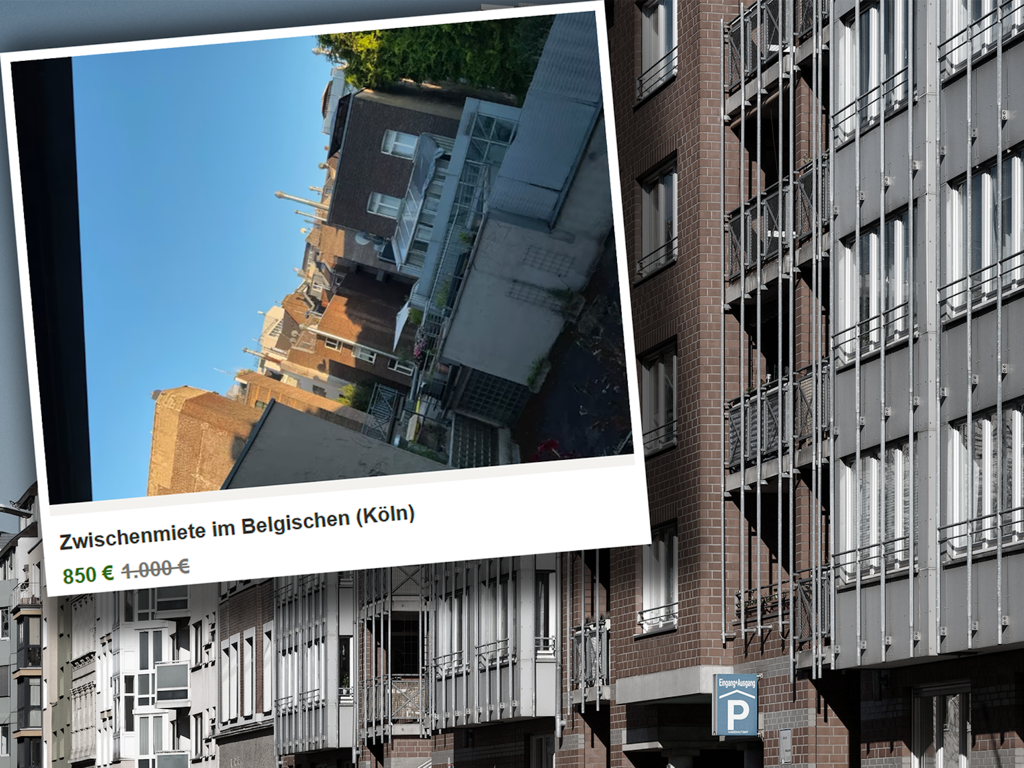 Diese Mietanzeige sorgte für einige Verwunderung bei Reddit.